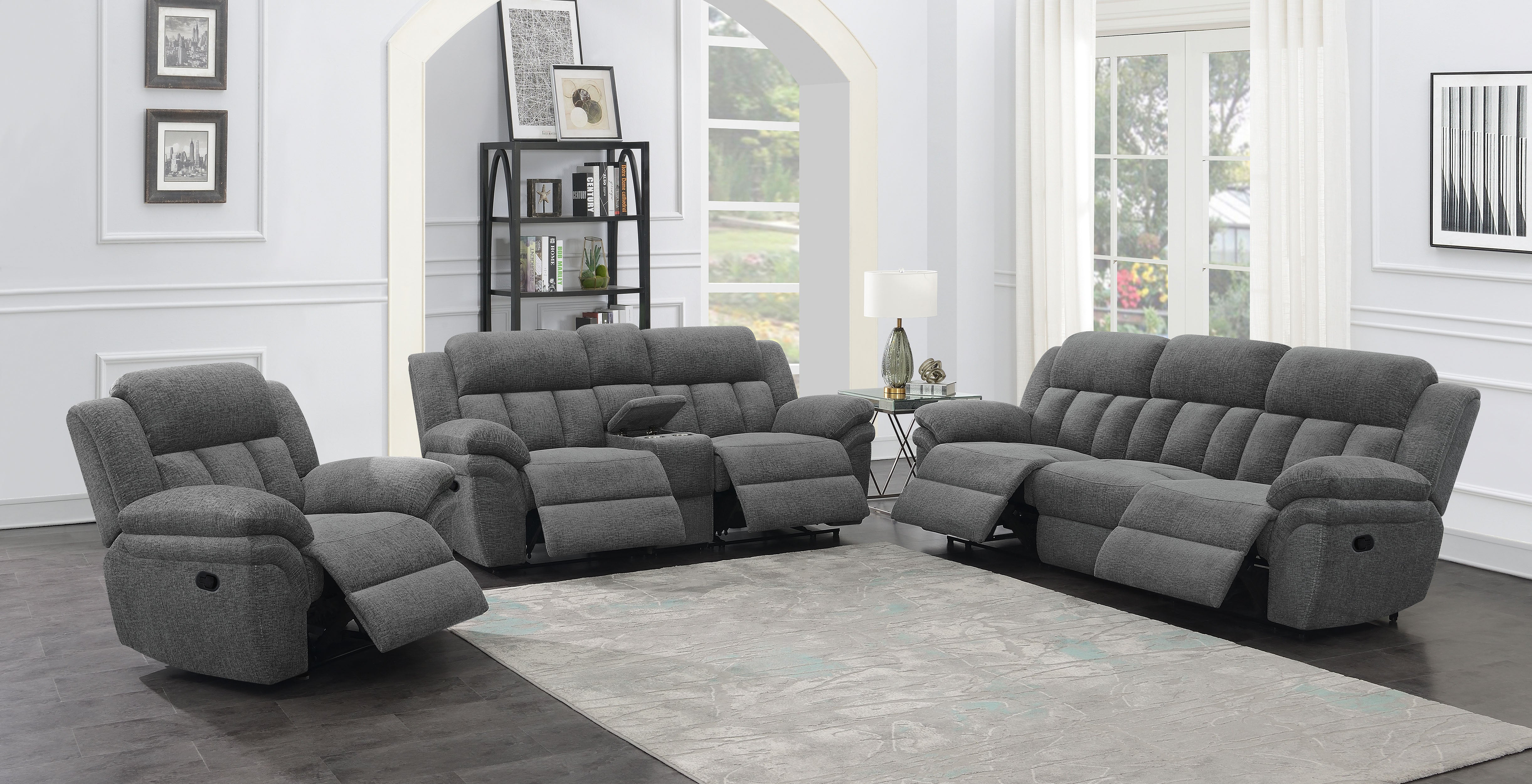 Bahrain Glider Recliner - Ideal Furniture (Fresno,CA)