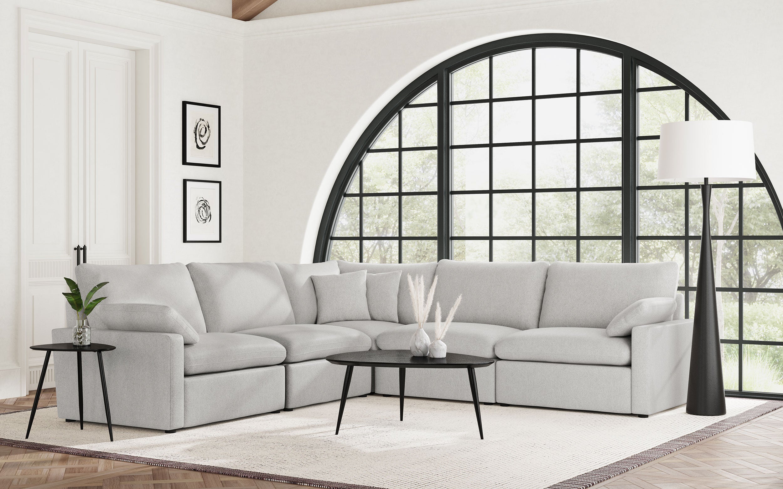 Collins Armless Chair - Ideal Furniture (Fresno,CA)