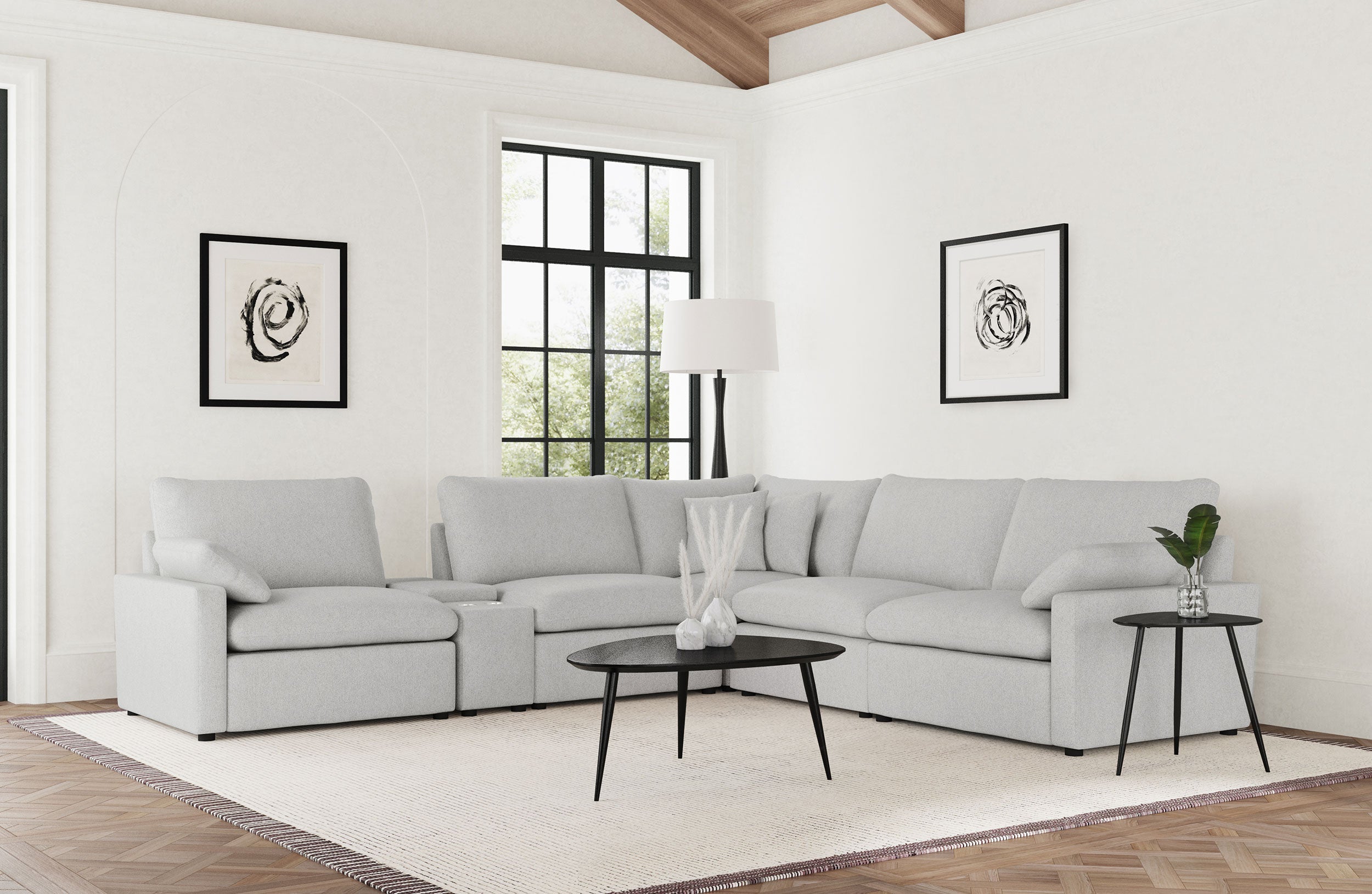Collins Modular Power Reclining Sectional Sofa - Ideal Furniture (Fresno,CA)