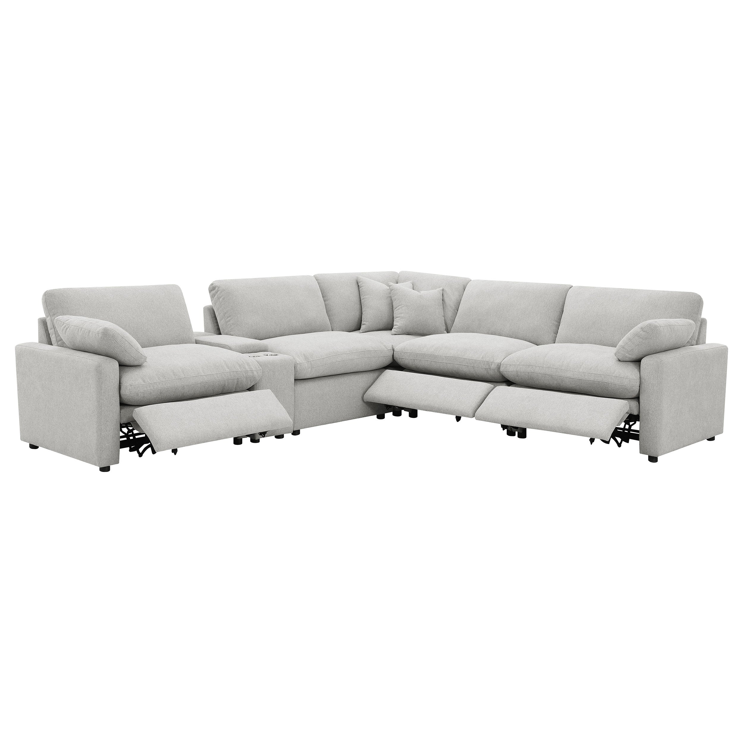 Collins Modular Power Reclining Sectional Sofa - Ideal Furniture (Fresno,CA)