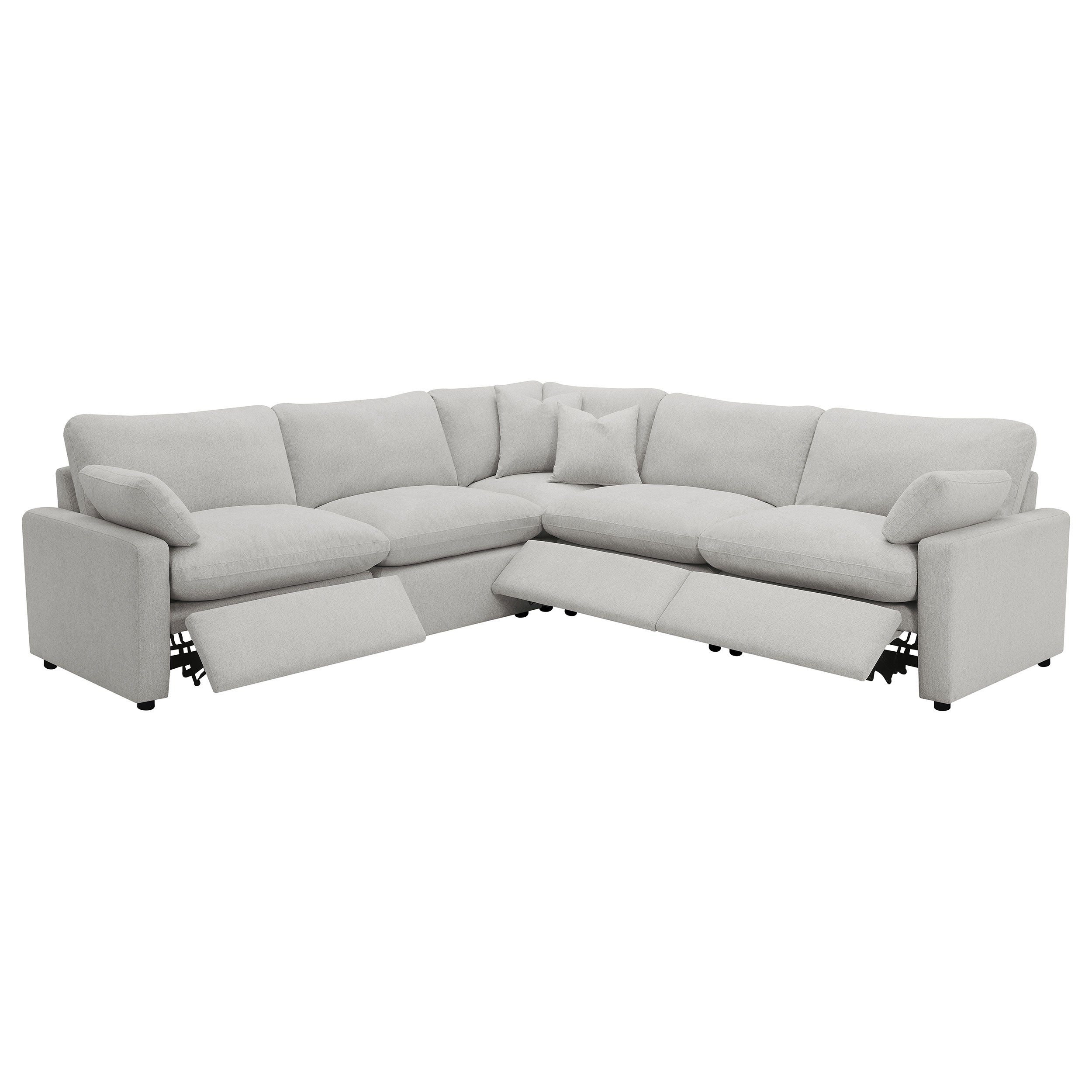 Collins Modular Power Reclining Sectional Sofa - Ideal Furniture (Fresno,CA)