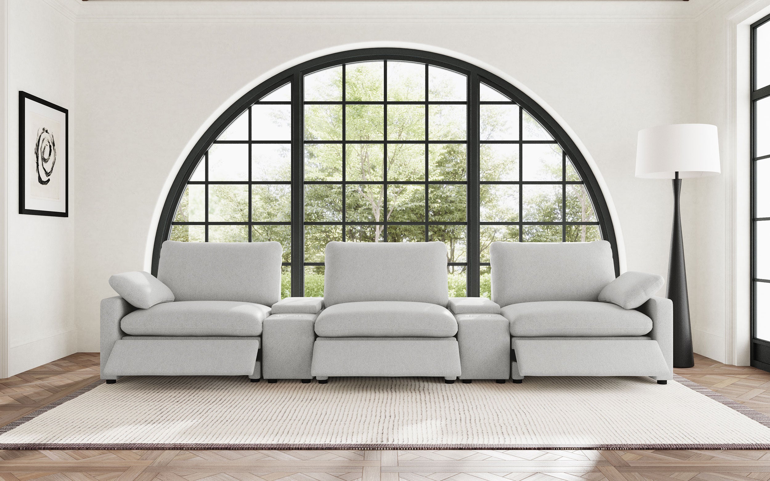 Collins Power Home Theater Seating - Ideal Furniture (Fresno,CA)