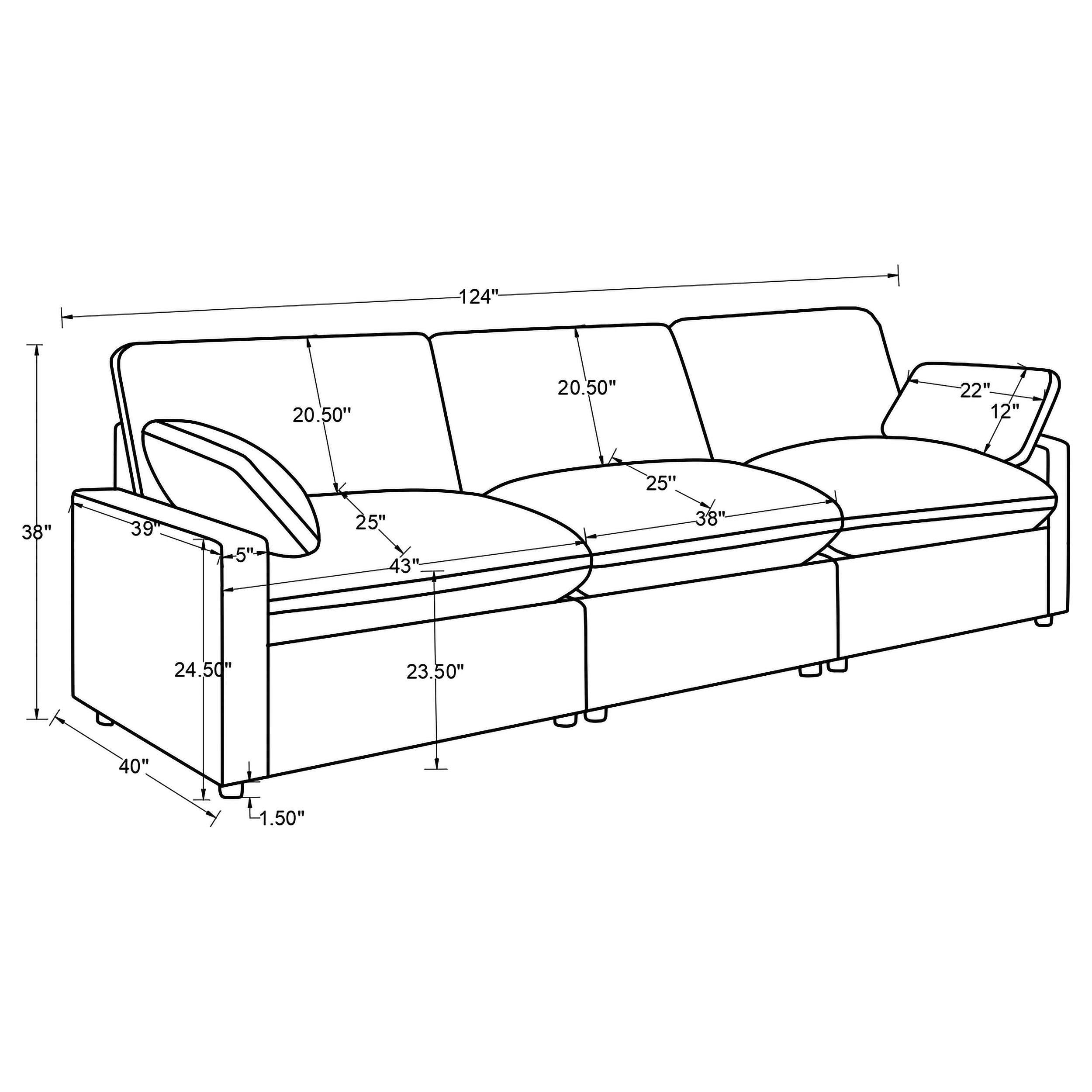 Collins Power Reclining Sofa - Ideal Furniture (Fresno,CA)
