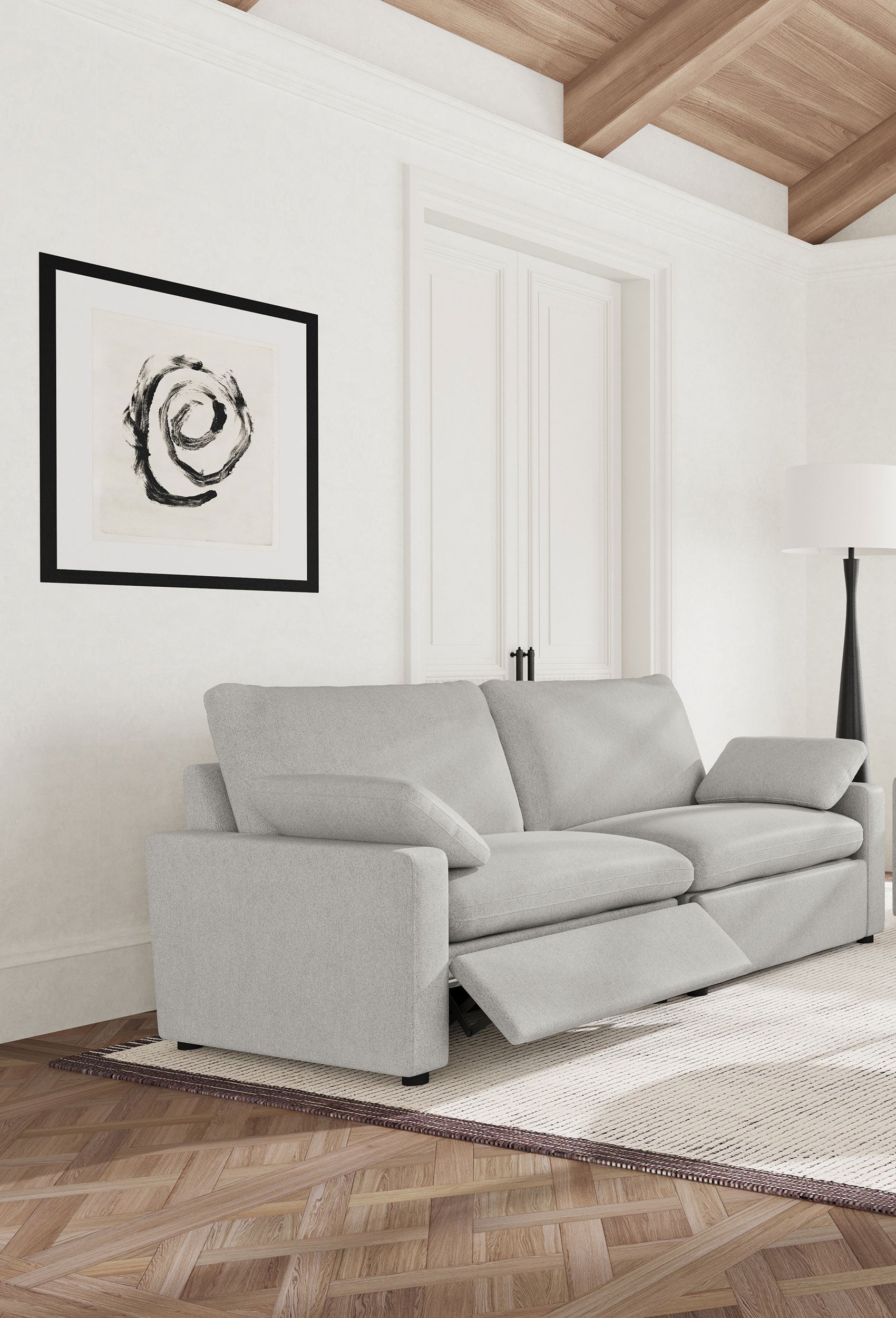 Collins Power Reclining Loveseat - Ideal Furniture (Fresno,CA)
