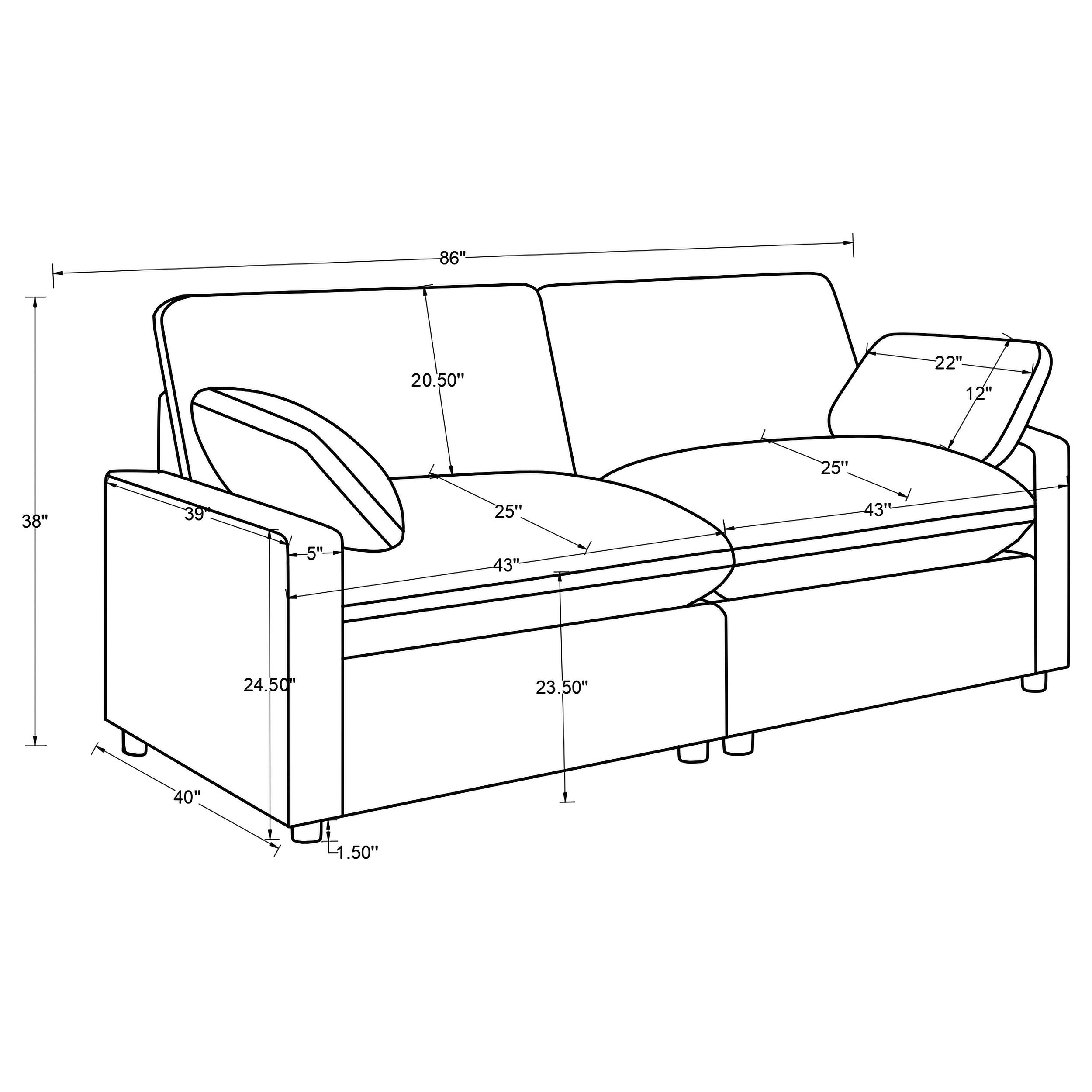 Collins Power Reclining Loveseat - Ideal Furniture (Fresno,CA)
