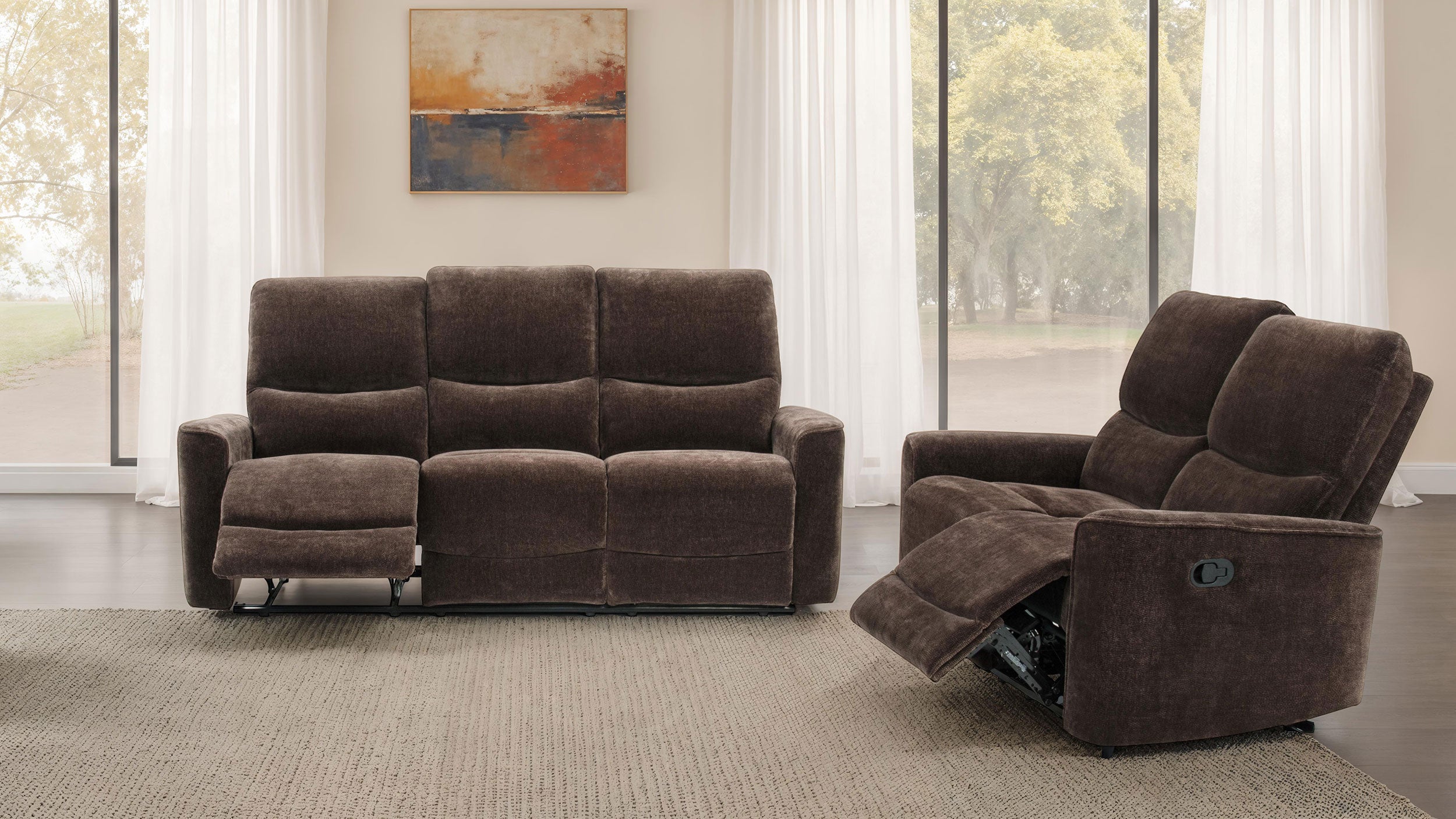 Navarro Reclining Sofa Set - Ideal Furniture (Fresno,CA)