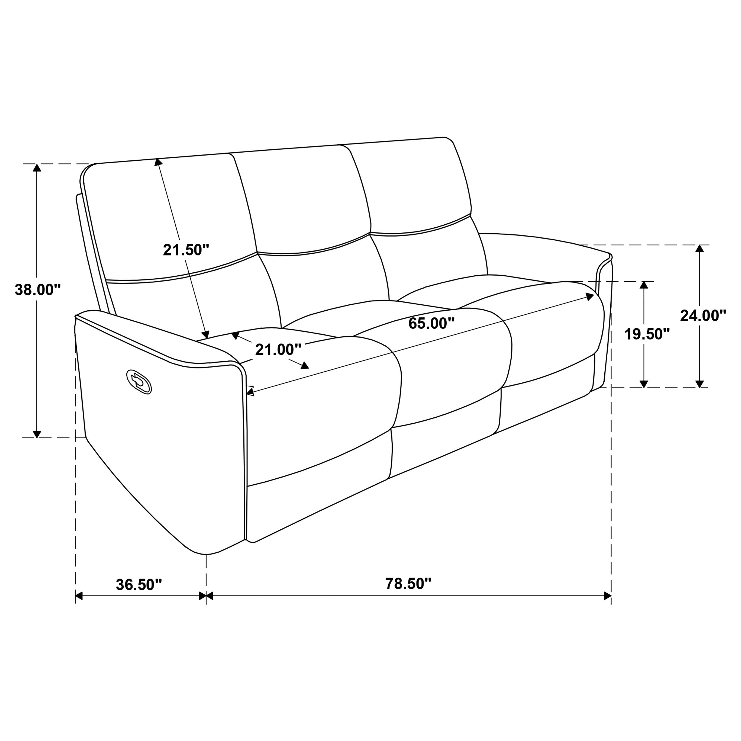 Navarro Reclining Sofa Set - Ideal Furniture (Fresno,CA)