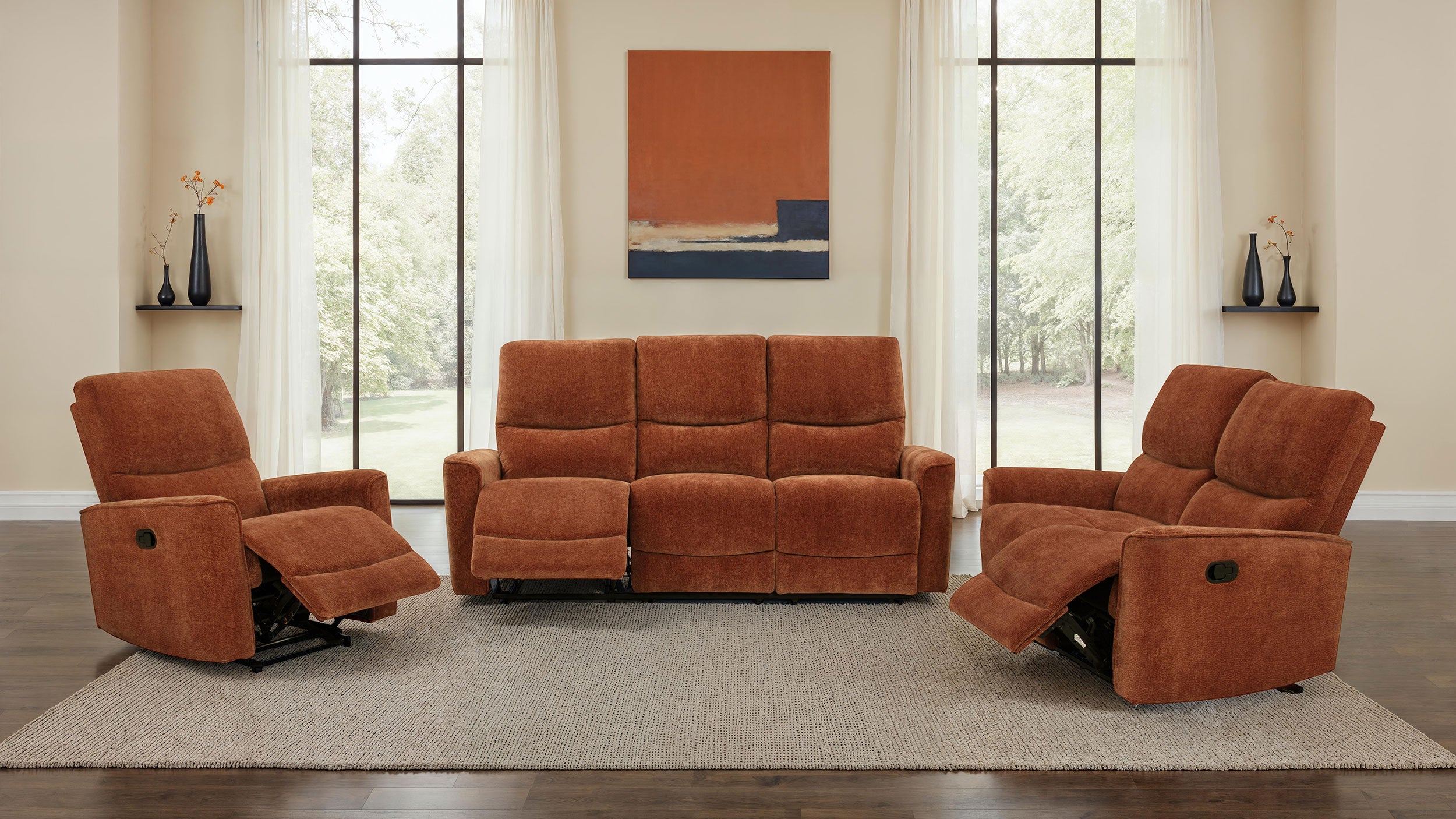 Navarro Reclining Loveseat - Ideal Furniture (Fresno,CA)