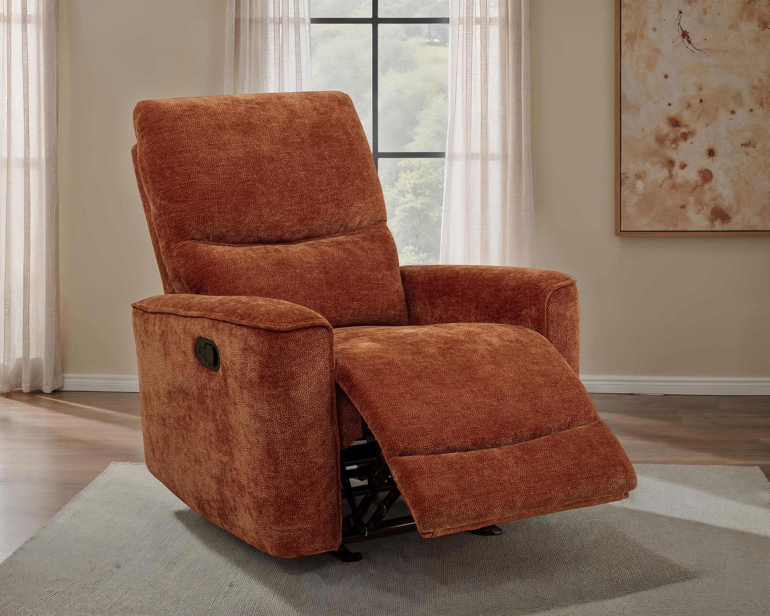 Navarro Glider Recliner - Ideal Furniture (Fresno,CA)