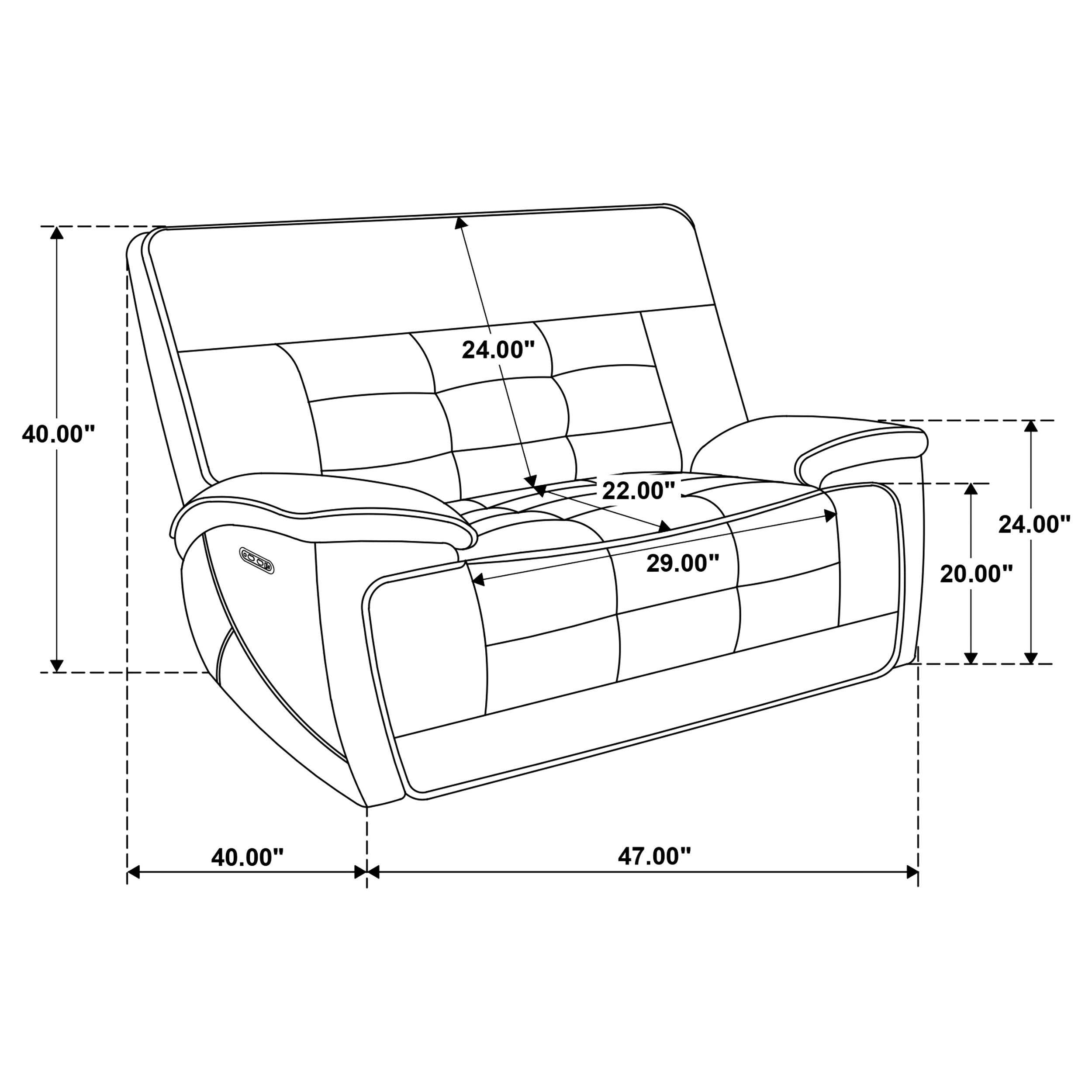 Hewitt Power Recliner - Ideal Furniture (Fresno,CA)