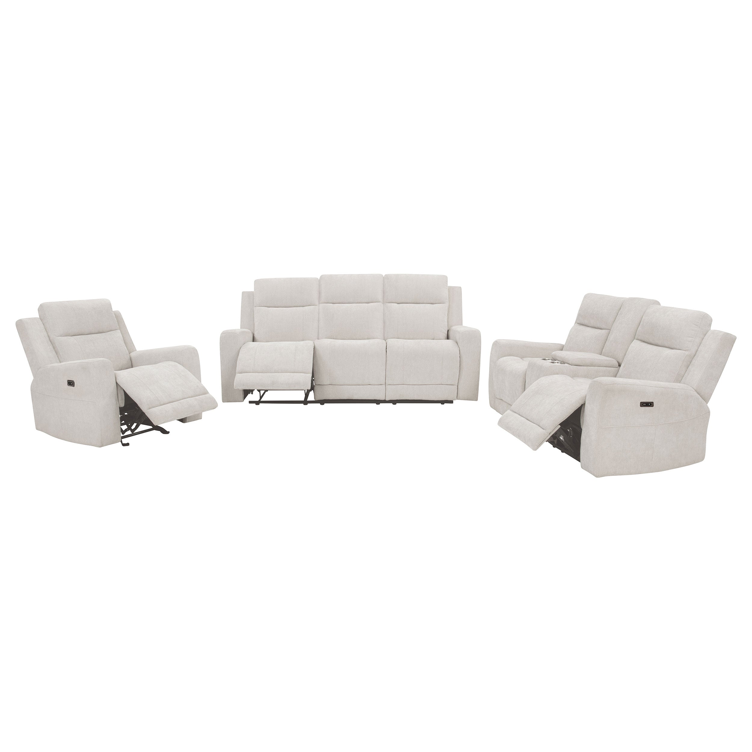 Kennett Power Reclining Sofa Set - Ideal Furniture (Fresno,CA)