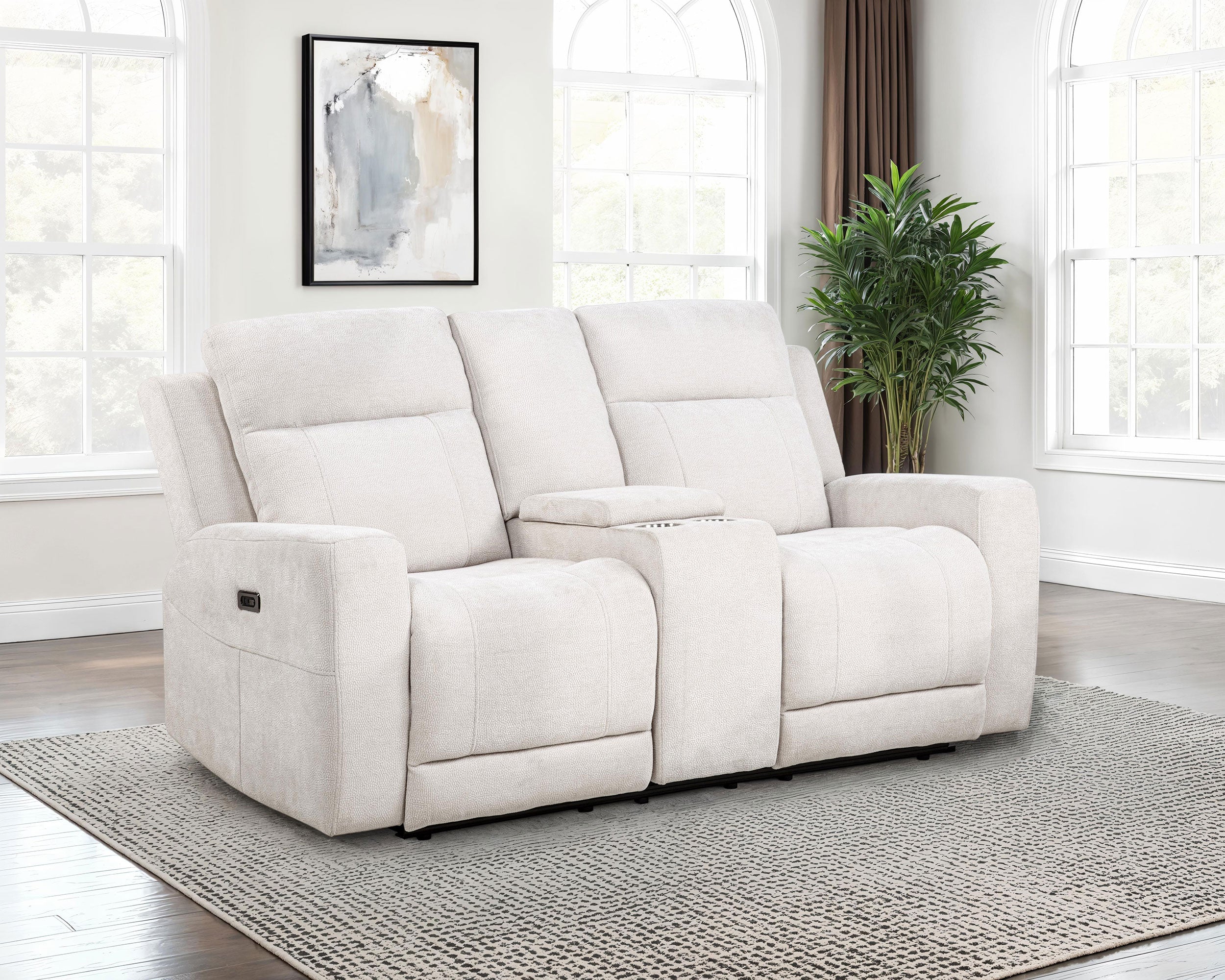 Kennett Power Reclining Loveseat - Ideal Furniture (Fresno,CA)