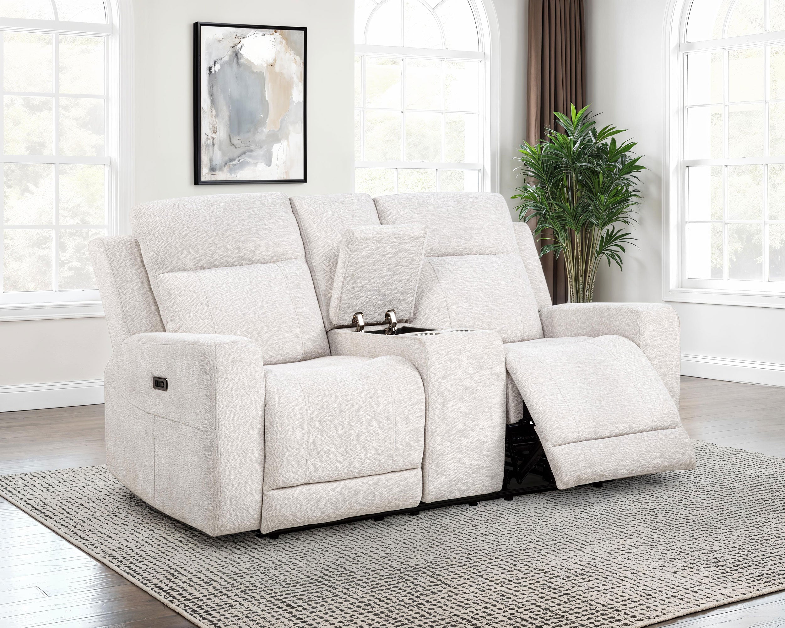 Kennett Power Reclining Loveseat - Ideal Furniture (Fresno,CA)