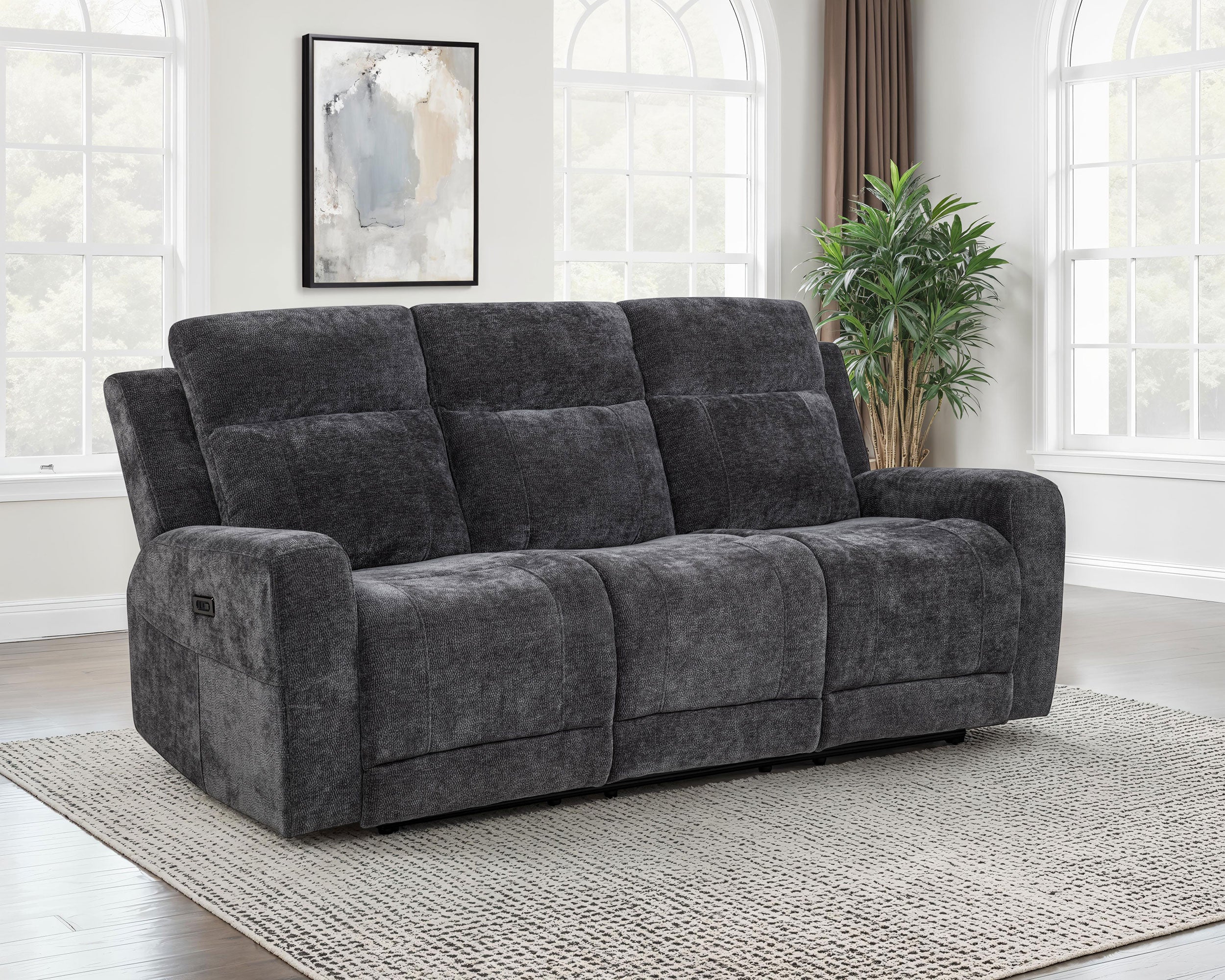 Kennett Power Reclining Sofa - Ideal Furniture (Fresno,CA)