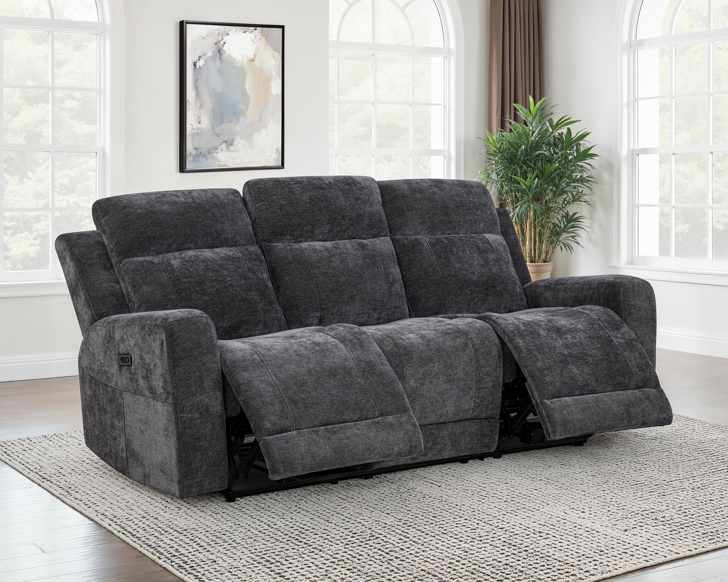 Kennett Power Reclining Sofa - Ideal Furniture (Fresno,CA)