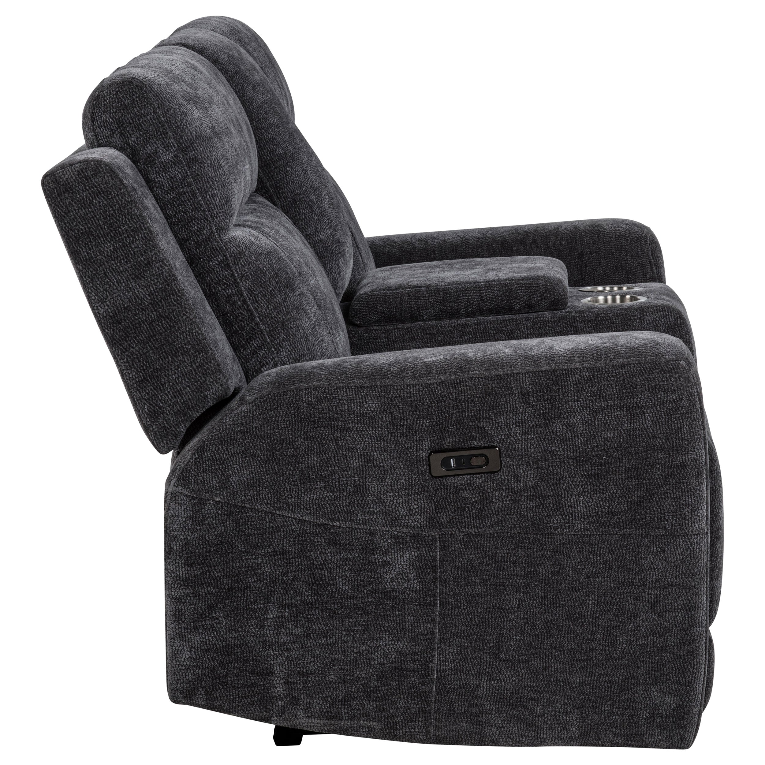 Kennett Power Reclining Loveseat - Ideal Furniture (Fresno,CA)