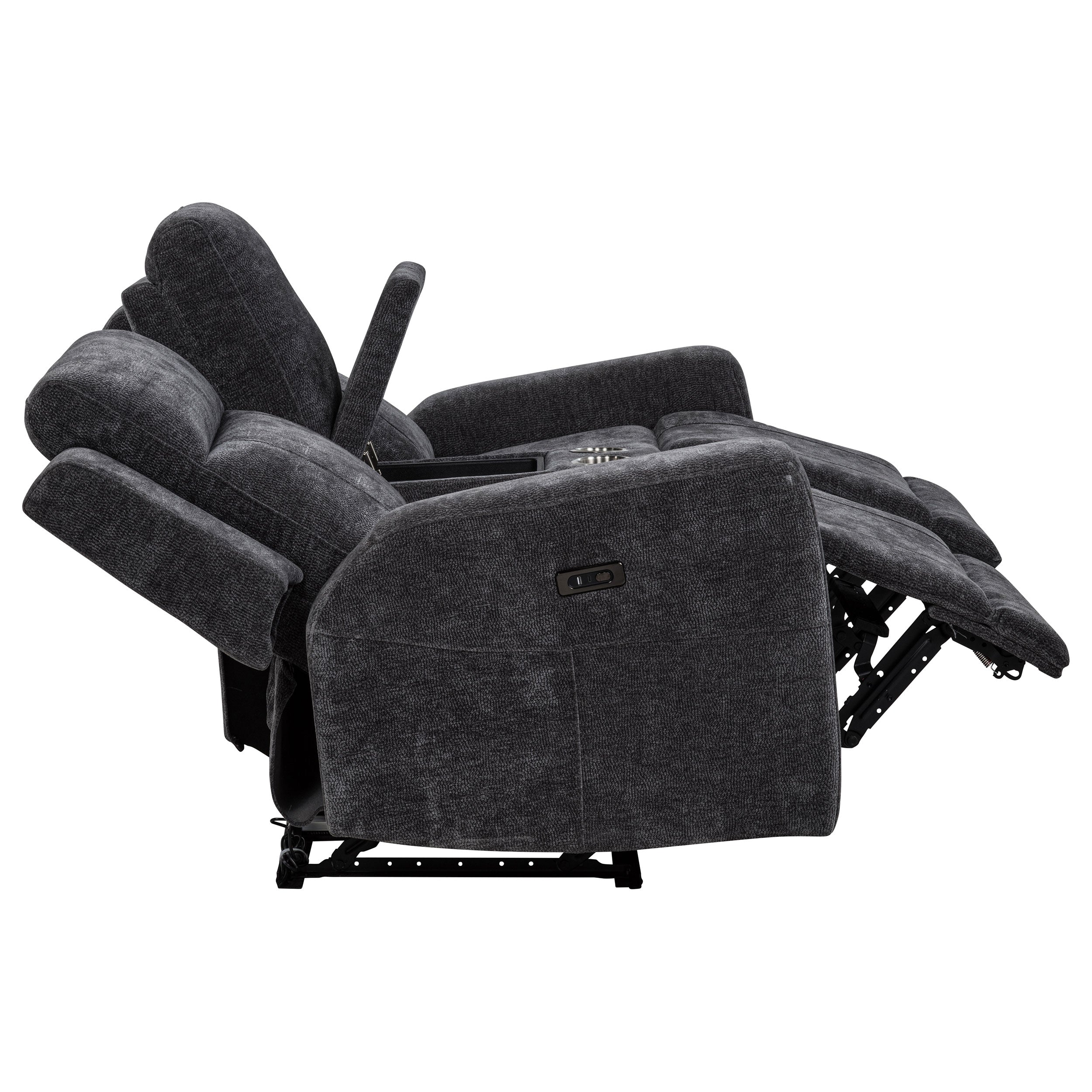 Kennett Power Reclining Loveseat - Ideal Furniture (Fresno,CA)
