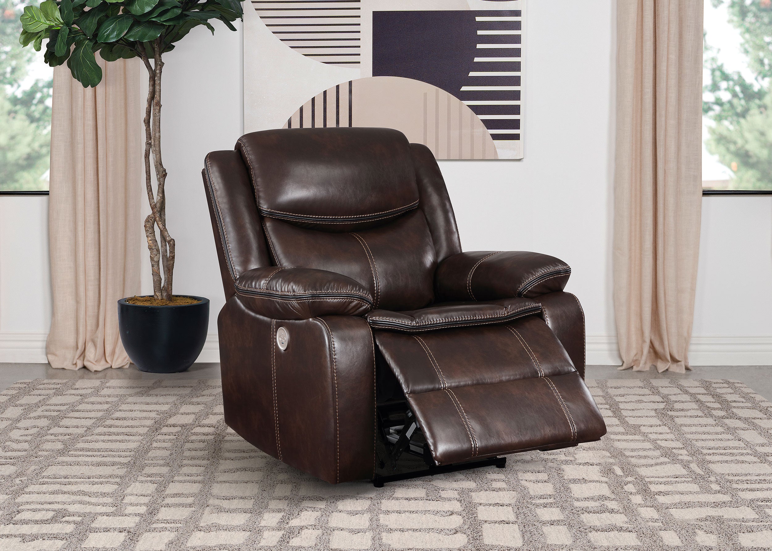 Sycamore Power Recliner - Ideal Furniture (Fresno,CA)