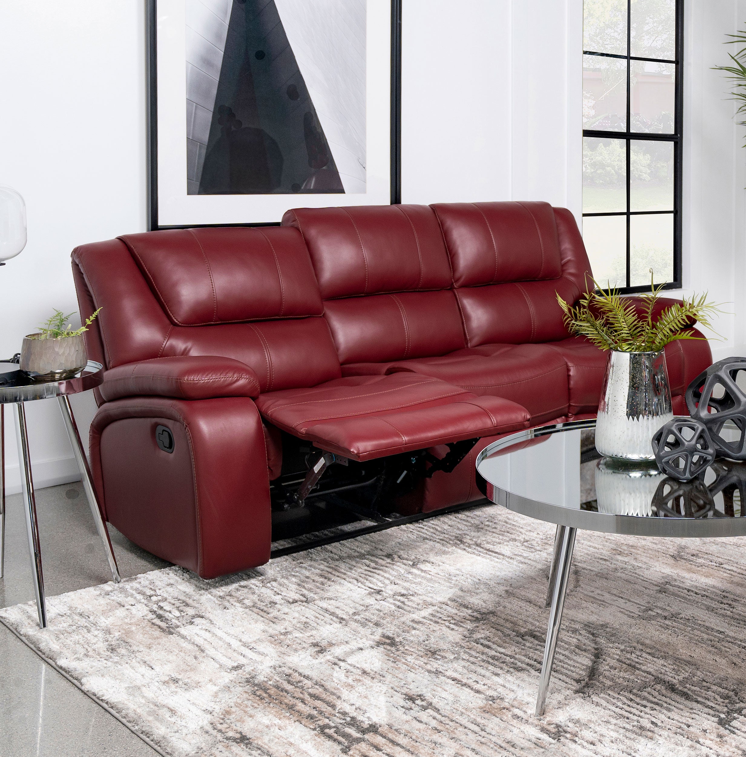 Camila Reclining Sofa - Ideal Furniture (Fresno,CA)
