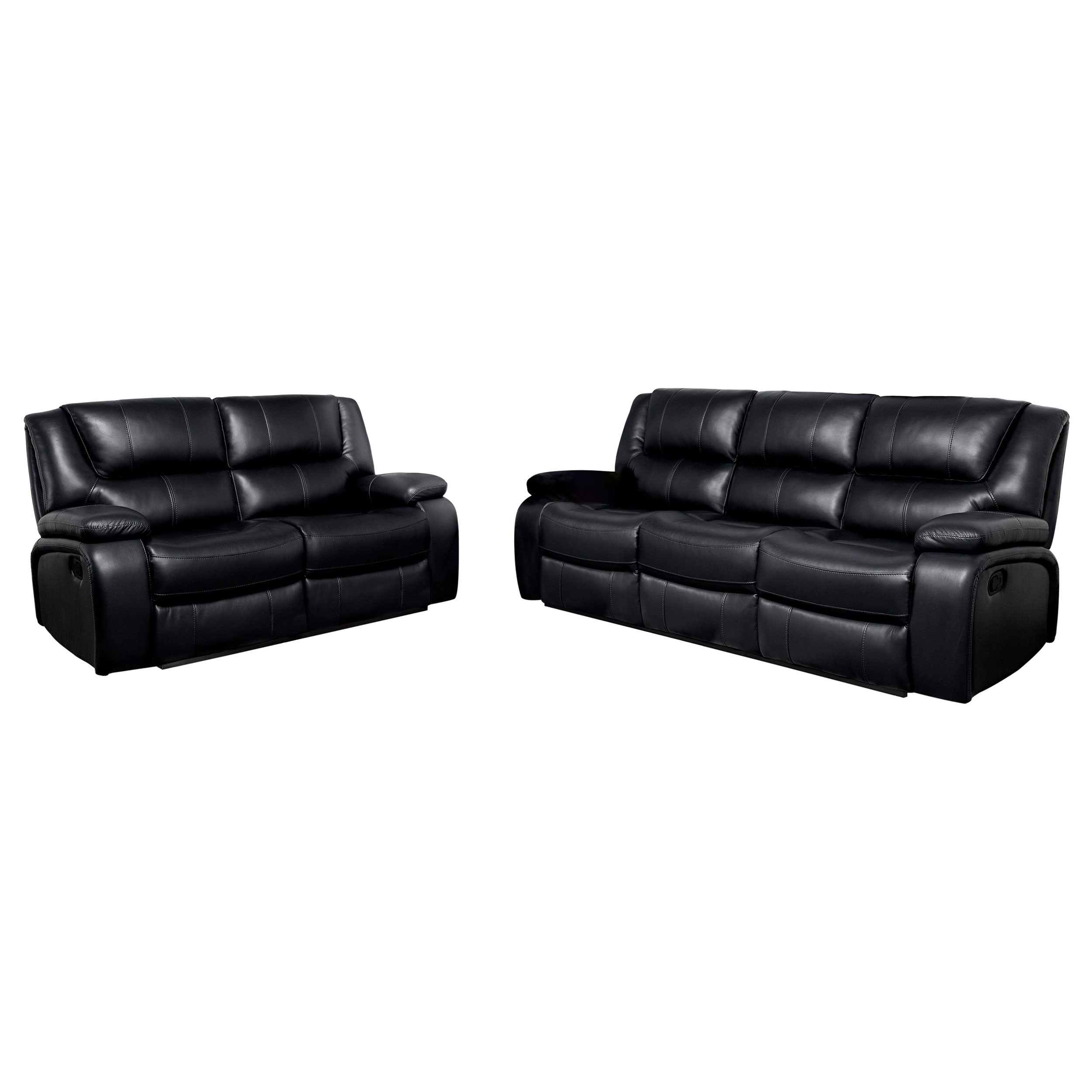 Camila Reclining Sofa Set - Ideal Furniture (Fresno,CA)