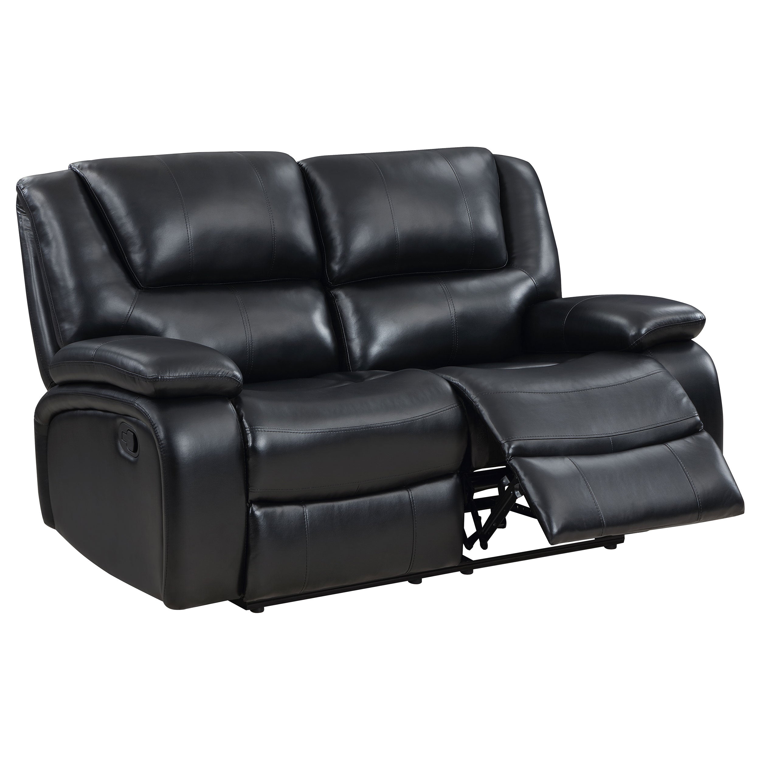 Camila Reclining Sofa Set - Ideal Furniture (Fresno,CA)