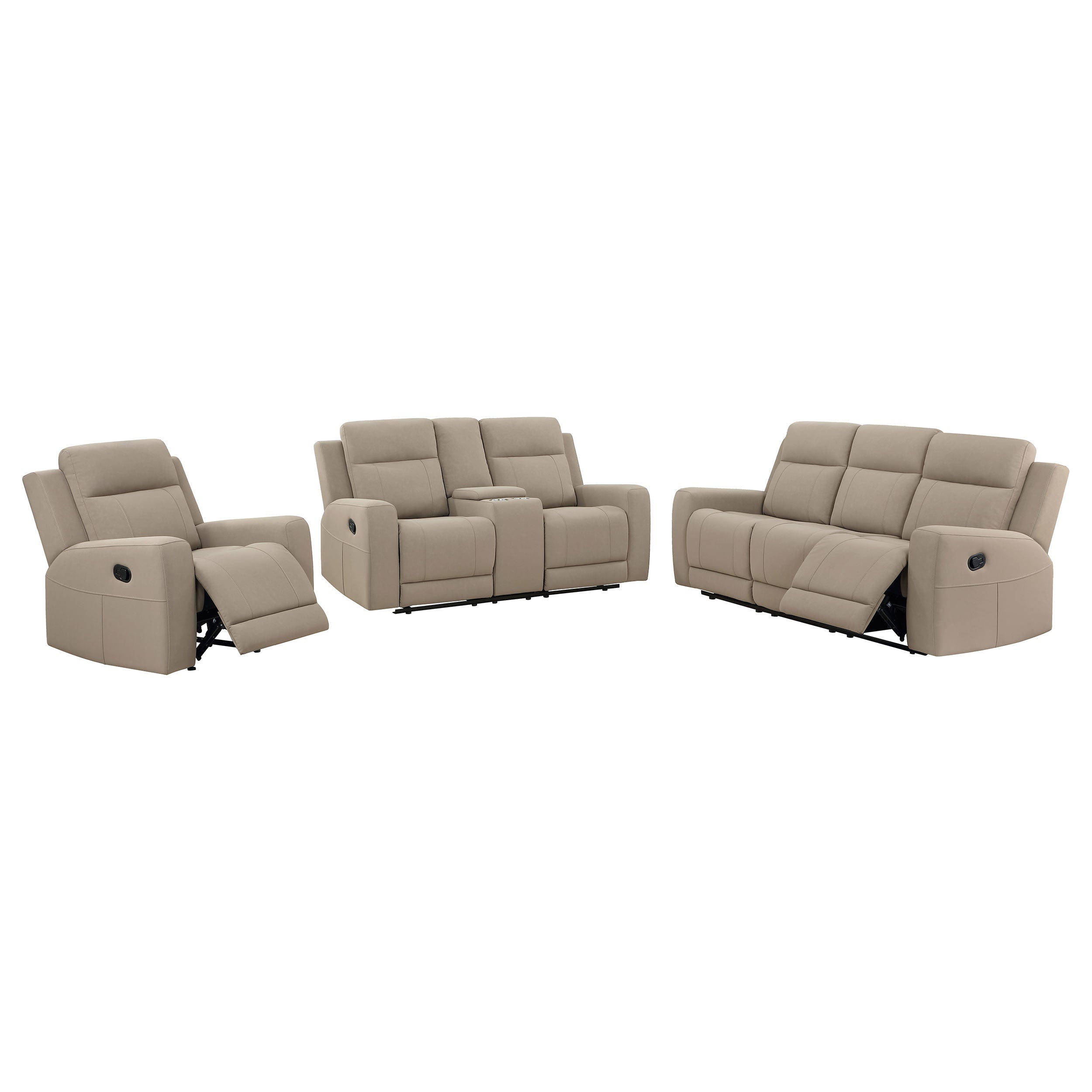 Brentwood Reclining Sofa Set - Ideal Furniture (Fresno,CA)