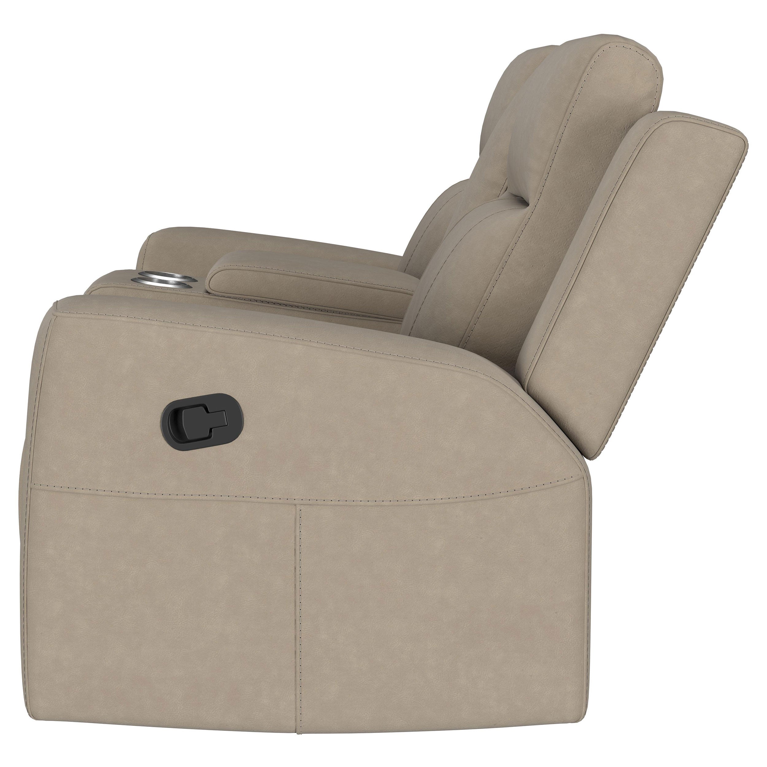 Brentwood Reclining Loveseat - Ideal Furniture (Fresno,CA)