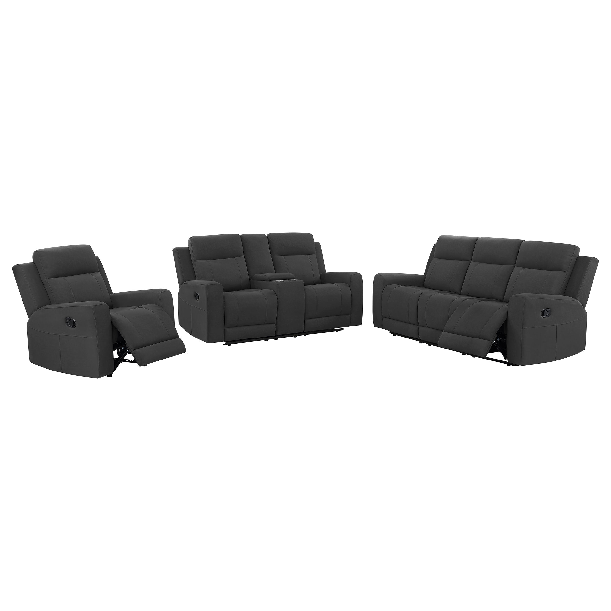 Brentwood Reclining Sofa Set - Ideal Furniture (Fresno,CA)