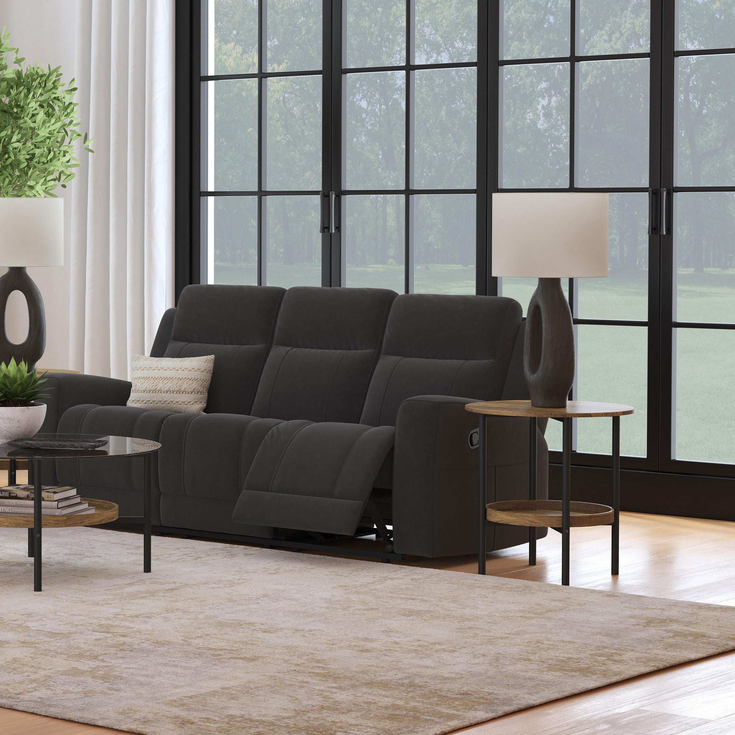 Brentwood Reclining Sofa - Ideal Furniture (Fresno,CA)
