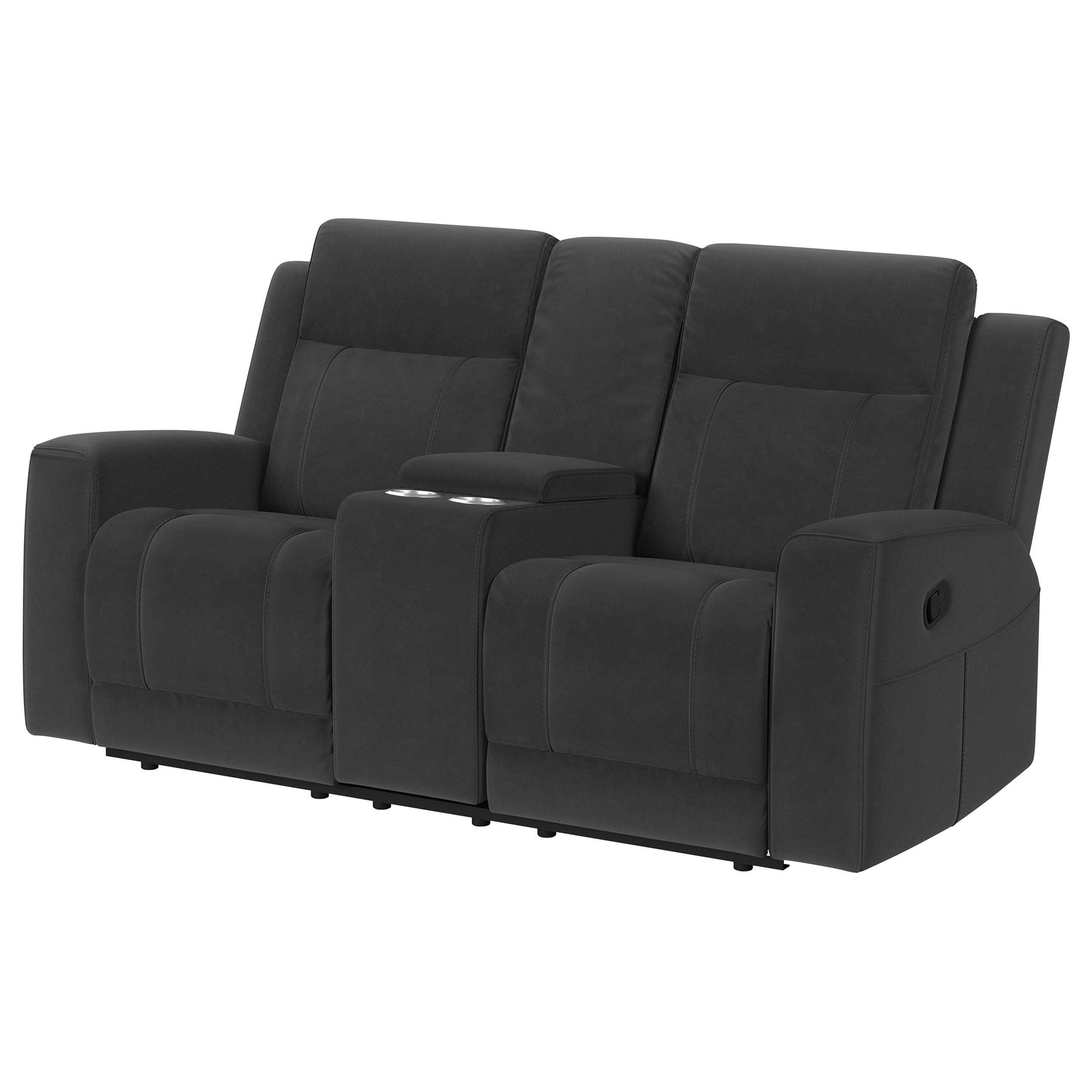 Brentwood Reclining Loveseat - Ideal Furniture (Fresno,CA)