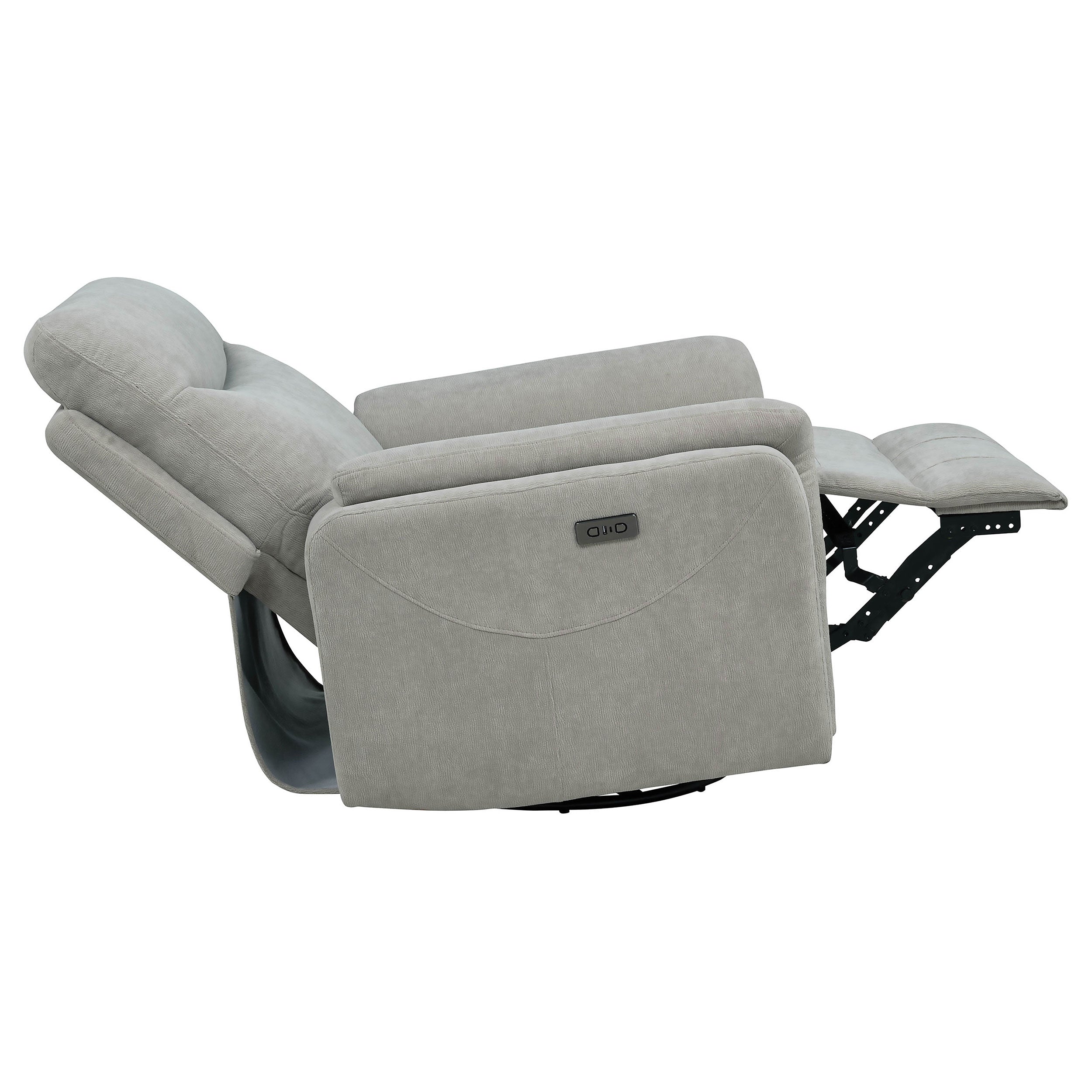 Adler Power Swivel Glider Recliner - Ideal Furniture (Fresno,CA)