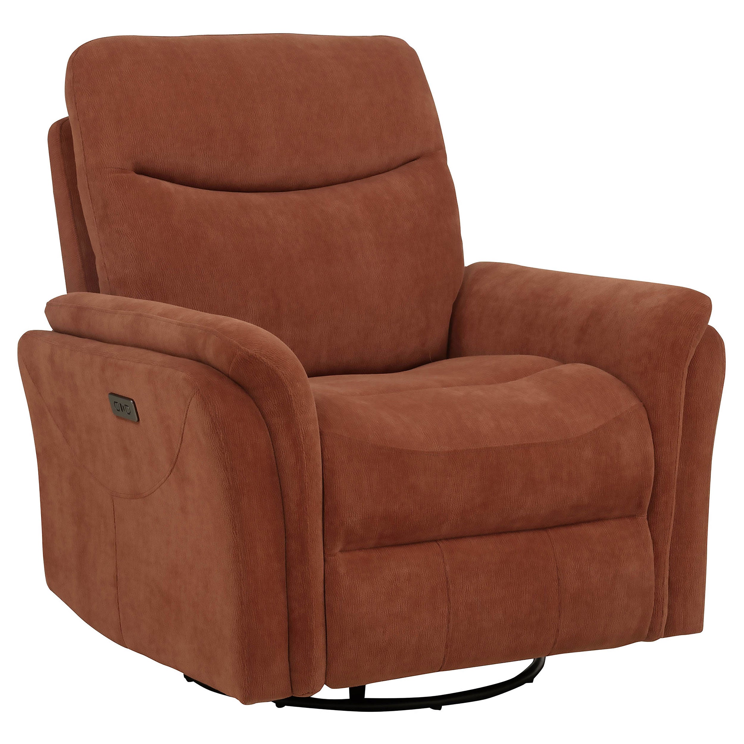 Adler Power Swivel Glider Recliner - Ideal Furniture (Fresno,CA)