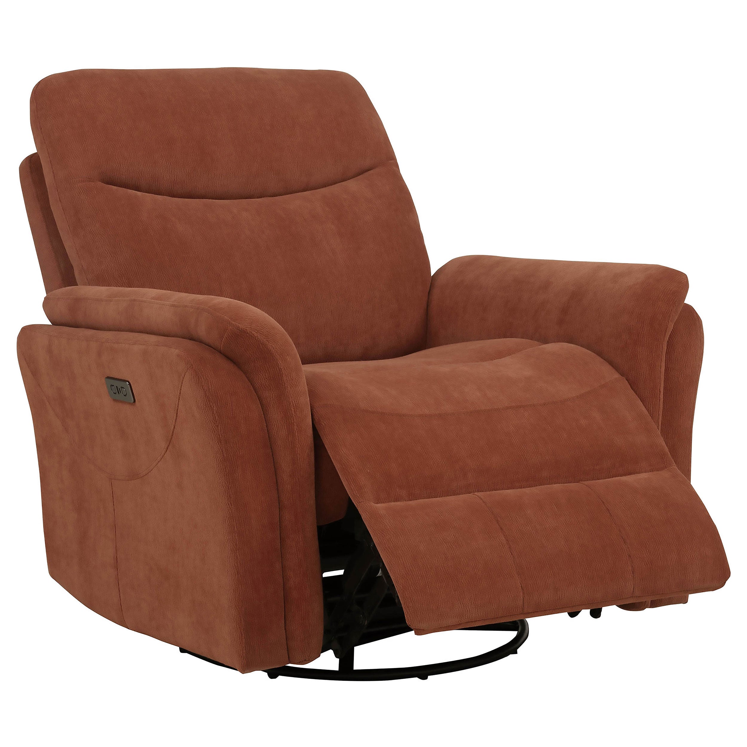Adler Power Swivel Glider Recliner - Ideal Furniture (Fresno,CA)