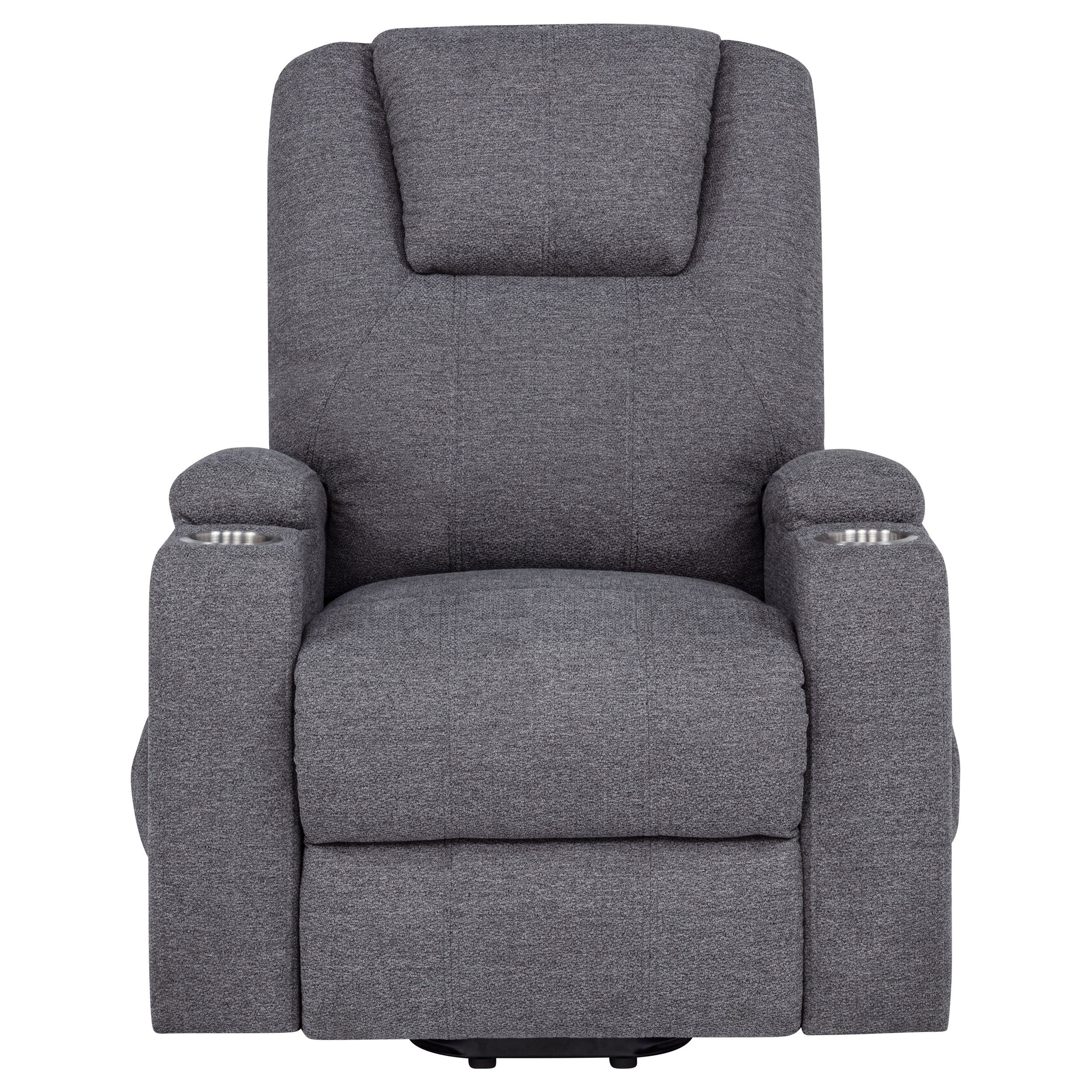 Louie Power Lift Massage Recliner - Ideal Furniture (Fresno,CA)
