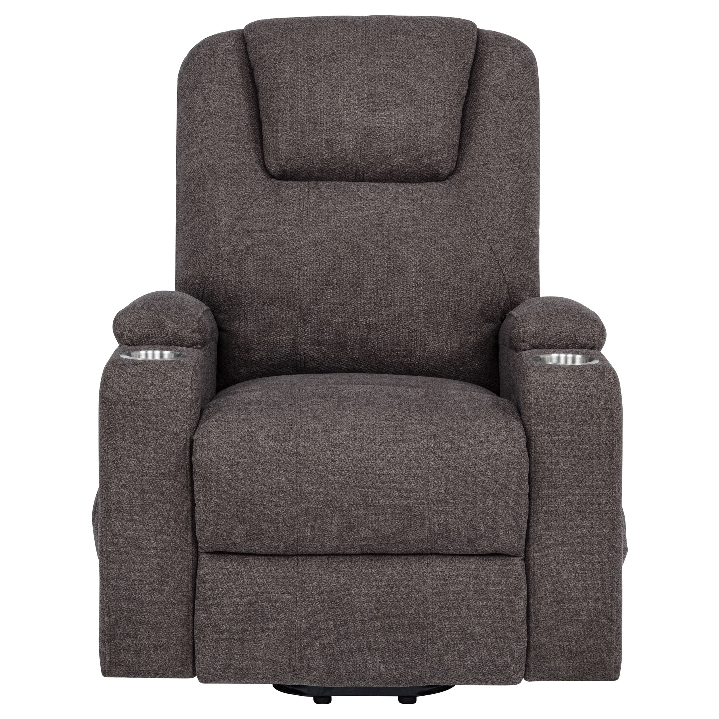 Louie Power Lift Massage Recliner - Ideal Furniture (Fresno,CA)