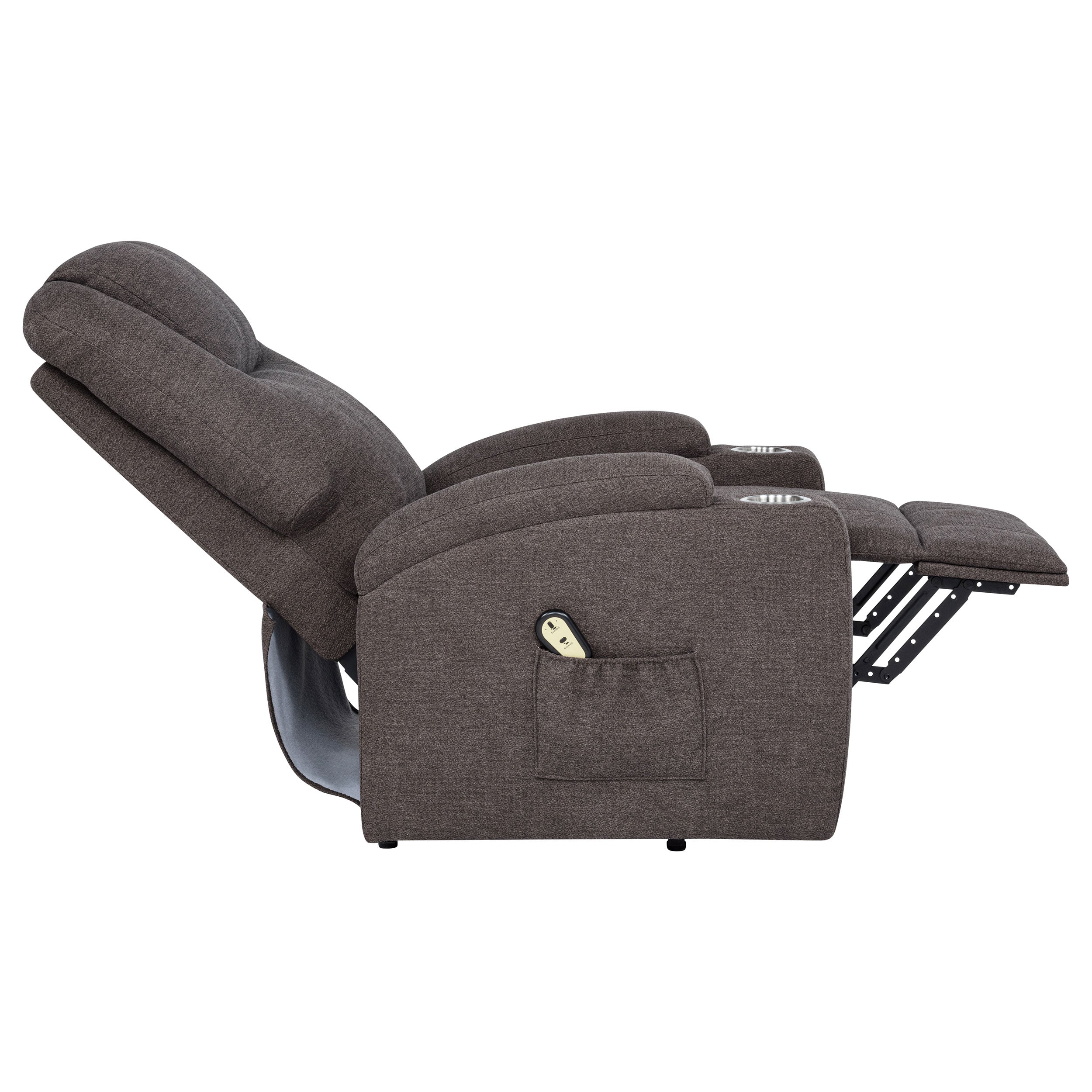 Louie Power Lift Massage Recliner - Ideal Furniture (Fresno,CA)