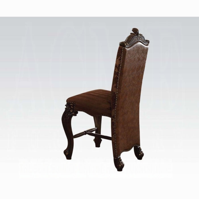 Versailles Counter Height Chair Set-2 - Ideal Furniture (Fresno,CA)