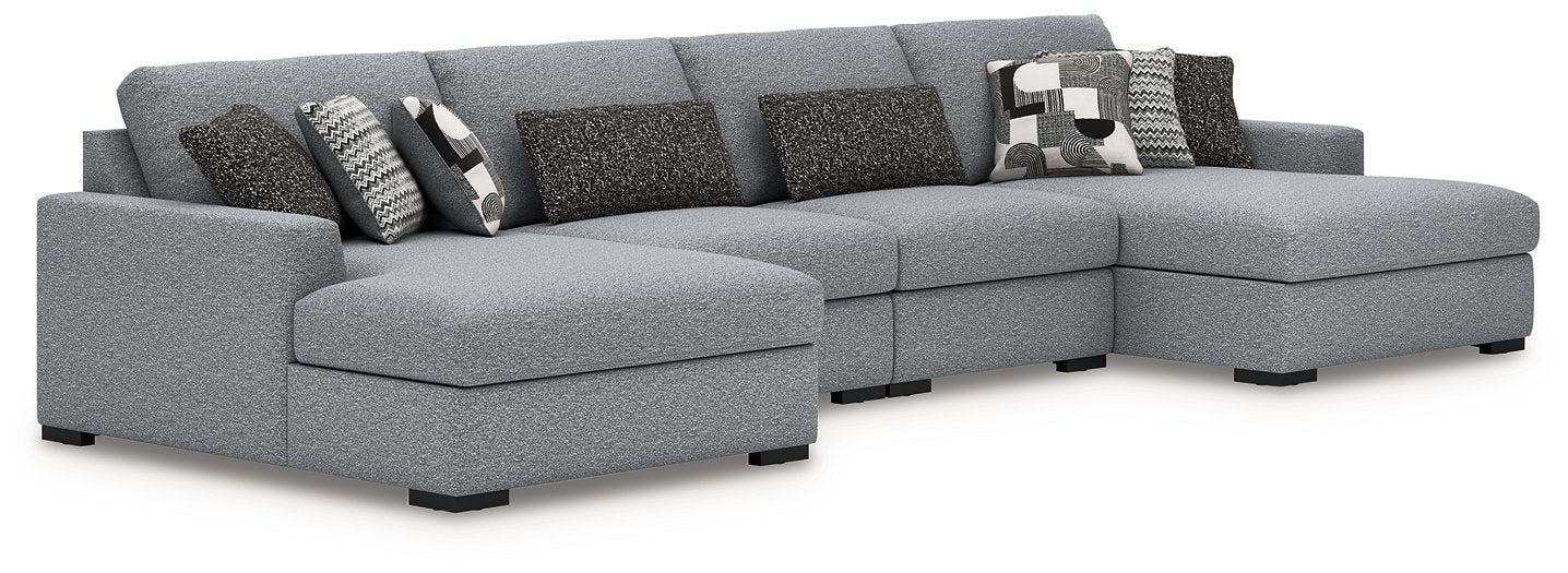 Bealton Sectional with Double Chaise - Ideal Furniture (Fresno,CA)