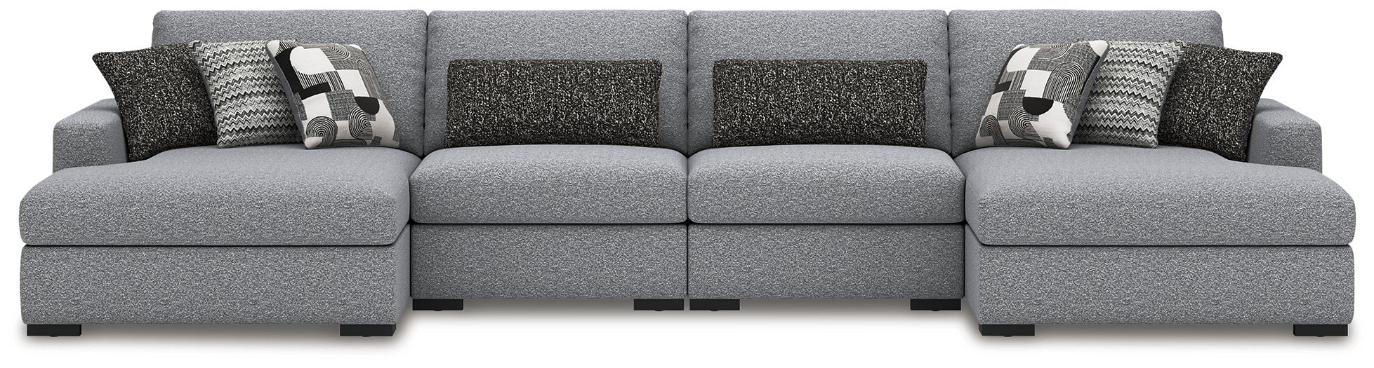 Bealton Sectional with Double Chaise - Ideal Furniture (Fresno,CA)