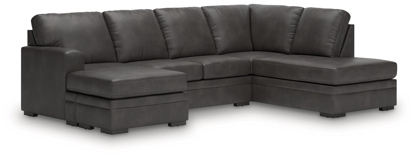 Lofton-Pike Sectional with Chaise - Ideal Furniture (Fresno,CA)