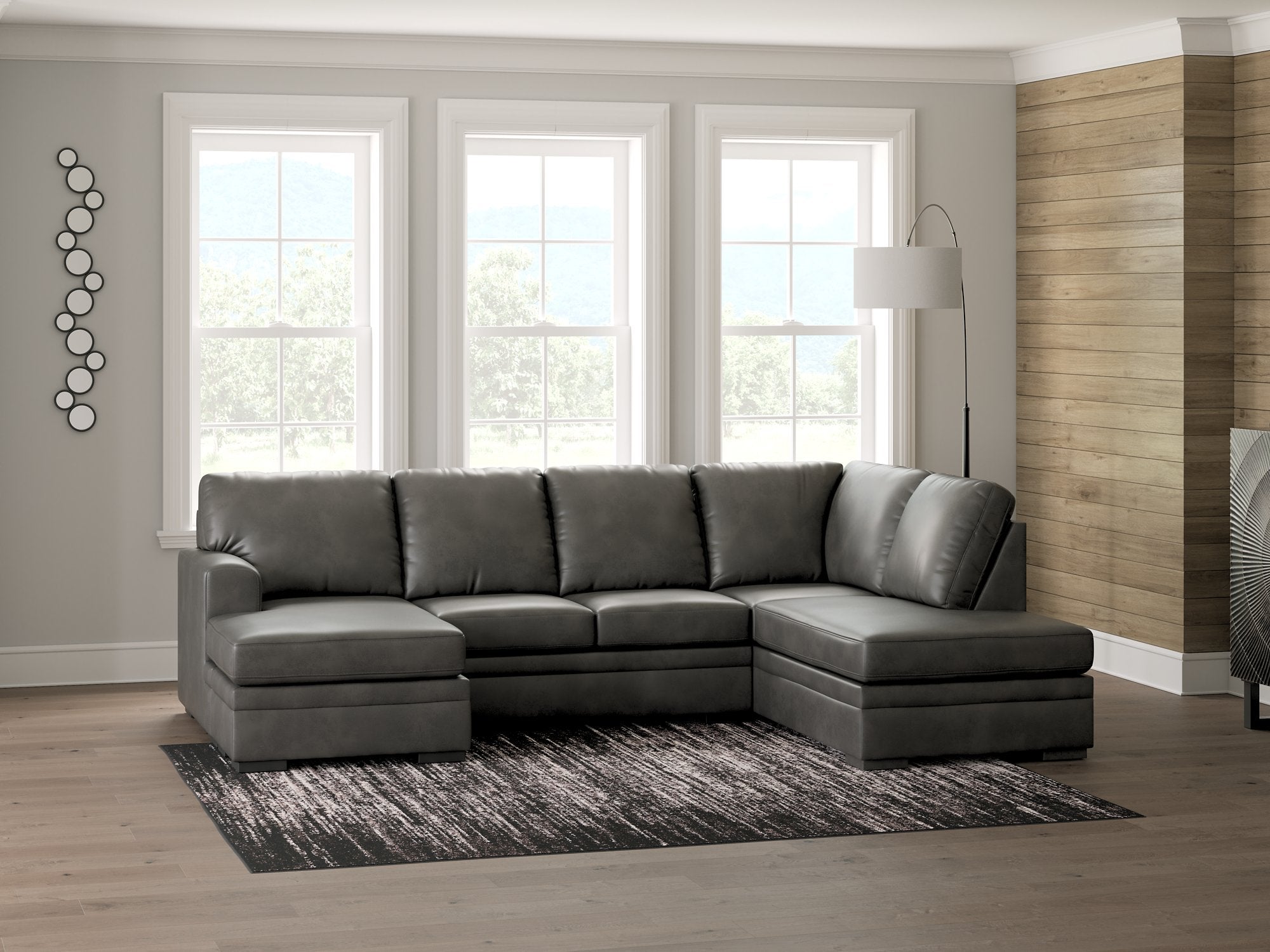 Lofton-Pike Sectional with Chaise - Ideal Furniture (Fresno,CA)