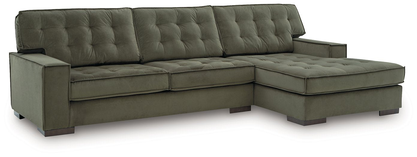 Caspian-Town Sectional with Chaise - Ideal Furniture (Fresno,CA)