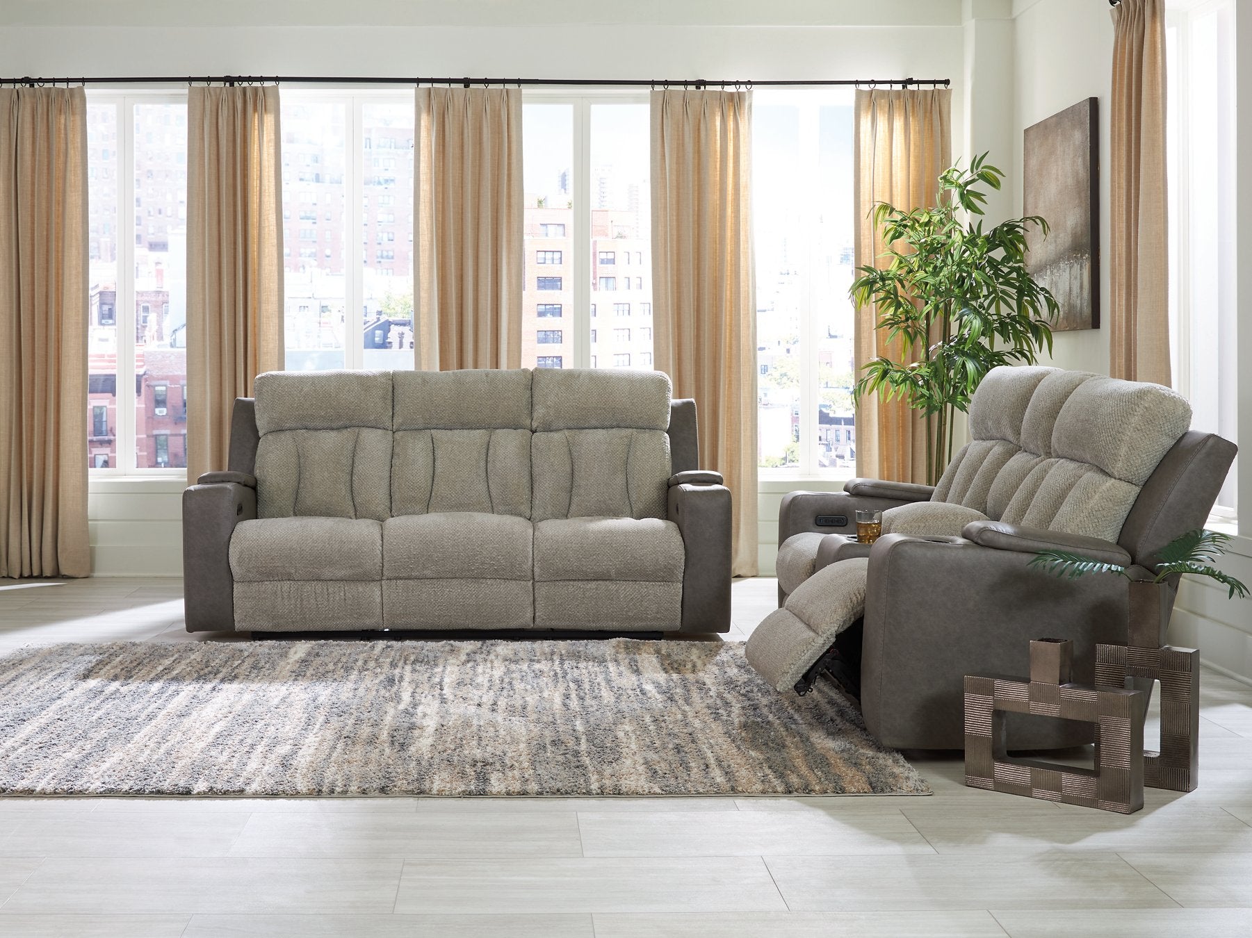 WhipLash Living Room Set - Ideal Furniture (Fresno,CA)