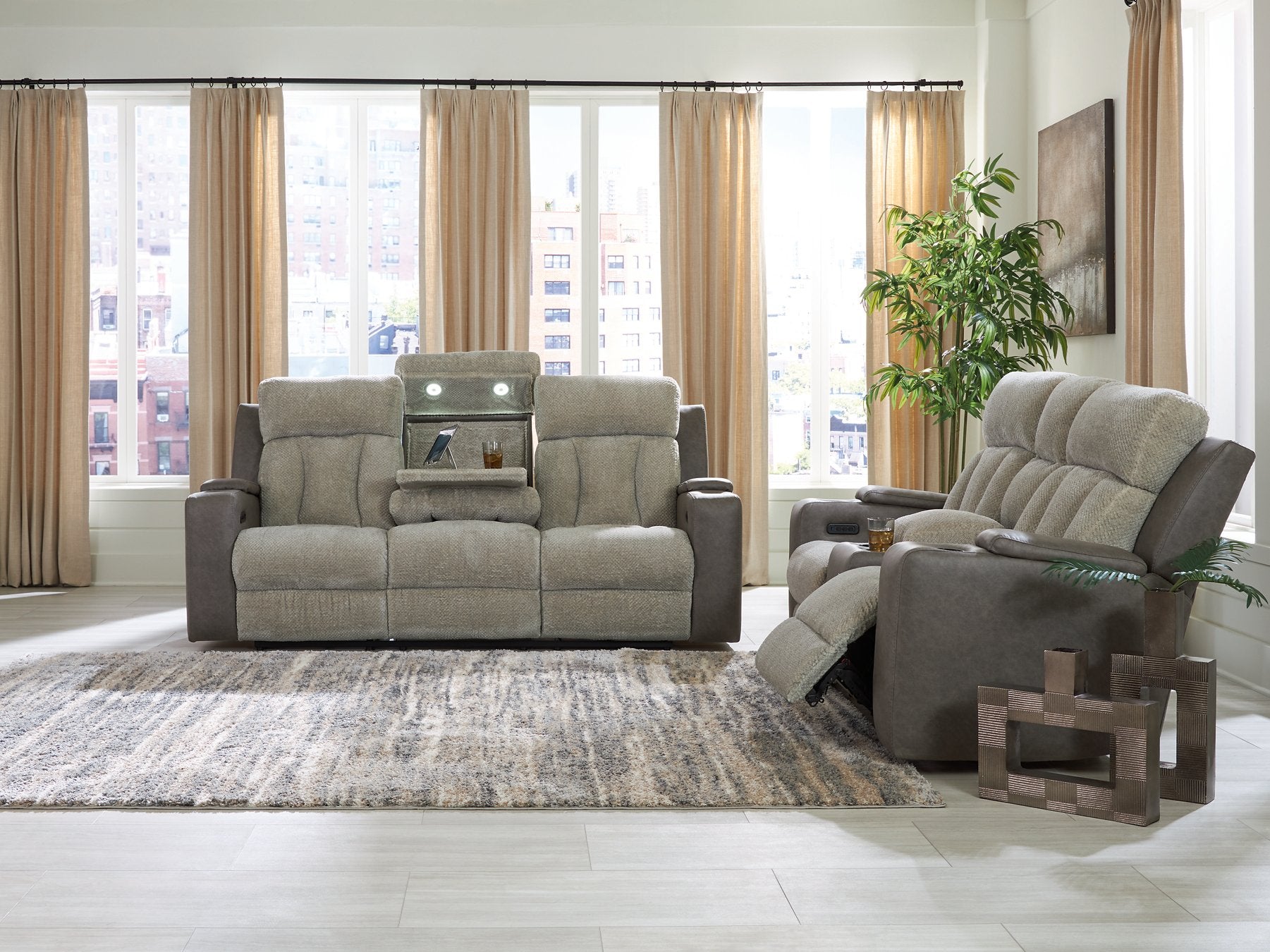 WhipLash Living Room Set - Ideal Furniture (Fresno,CA)