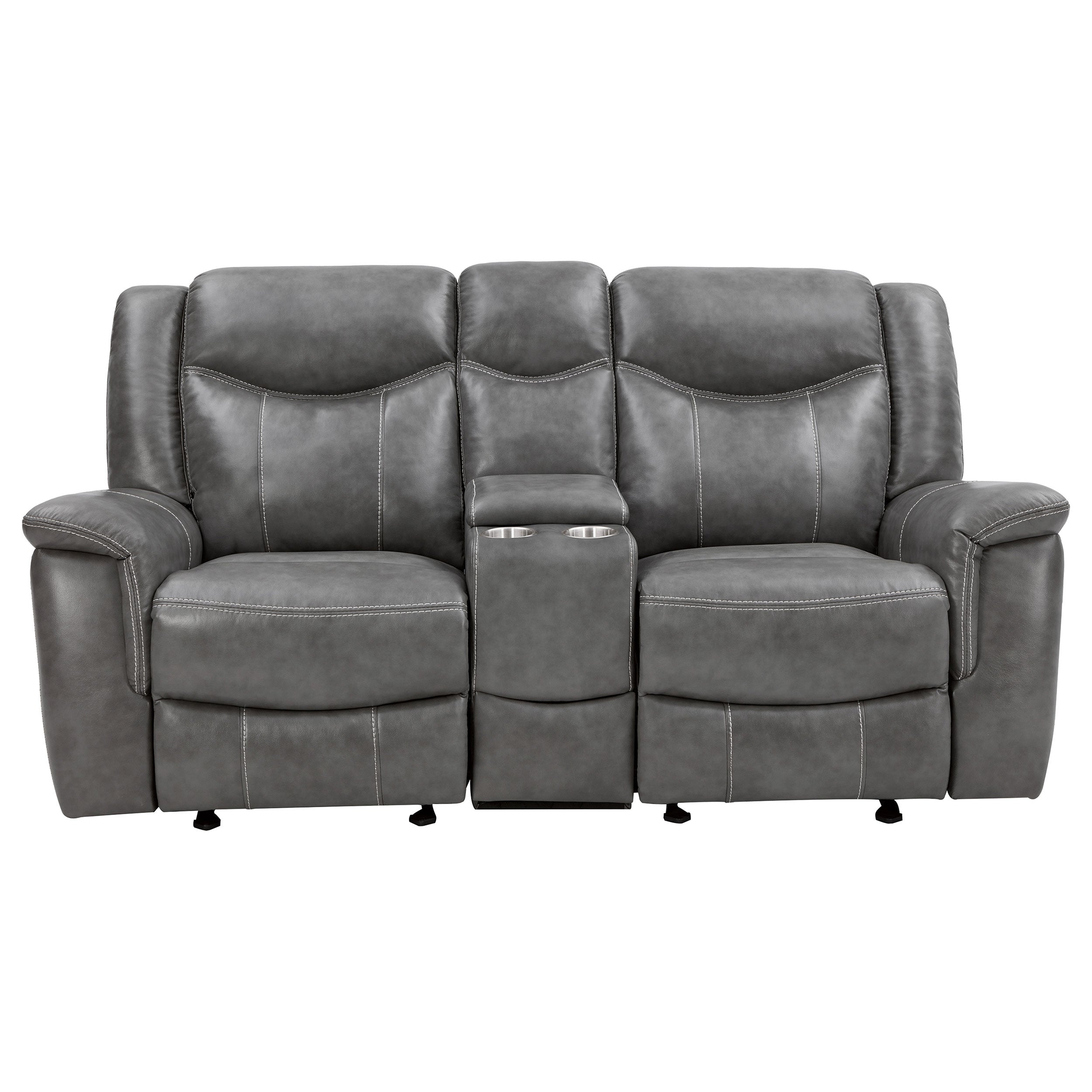 Conrad Reclining Glider Loveseat - Ideal Furniture (Fresno,CA)
