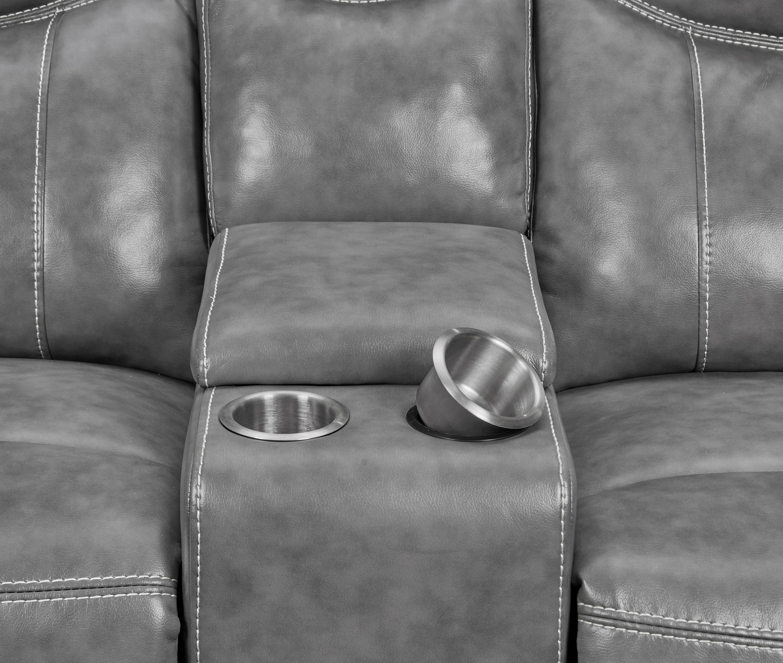 Conrad Reclining Glider Loveseat - Ideal Furniture (Fresno,CA)
