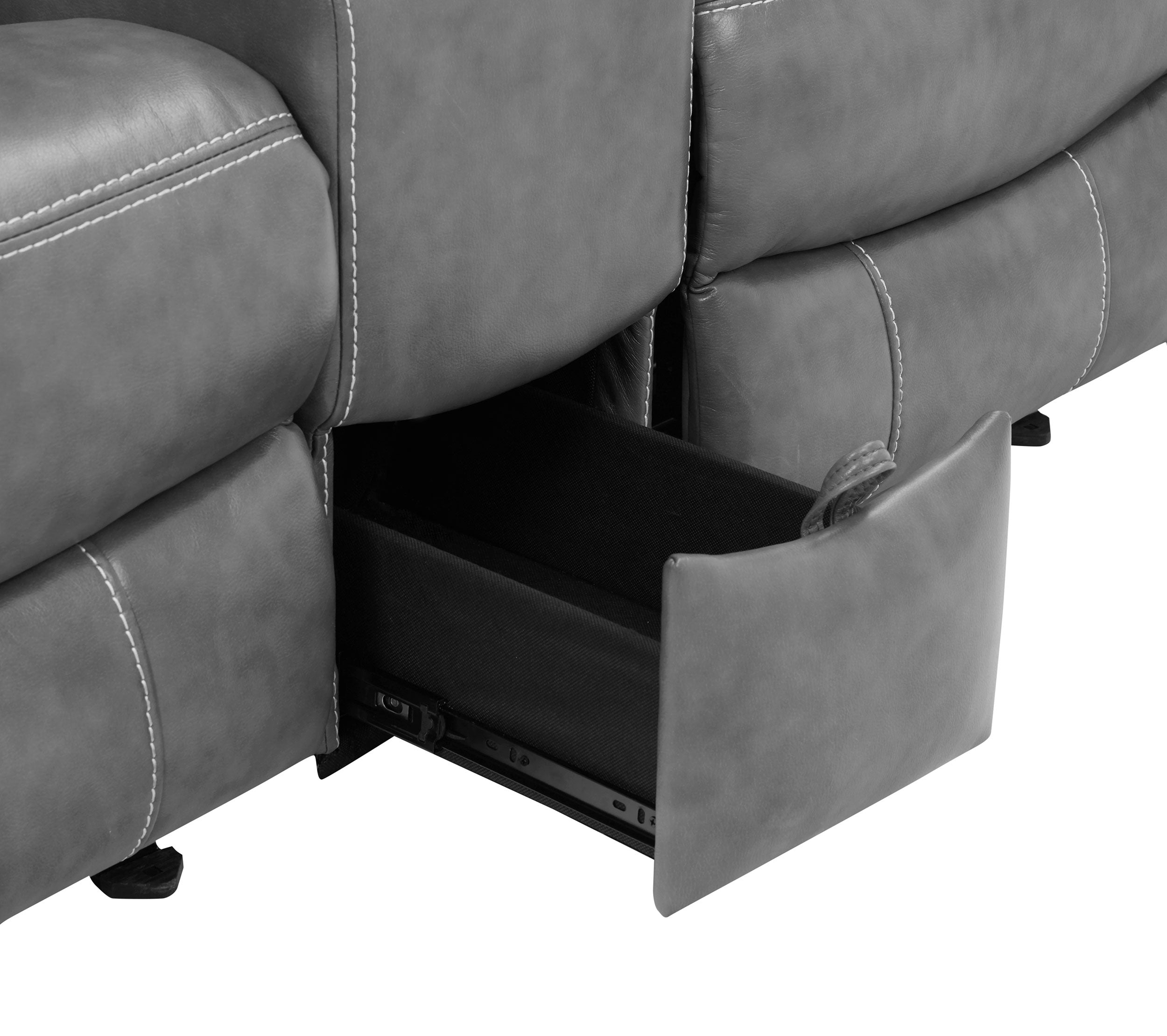 Conrad Reclining Glider Loveseat - Ideal Furniture (Fresno,CA)