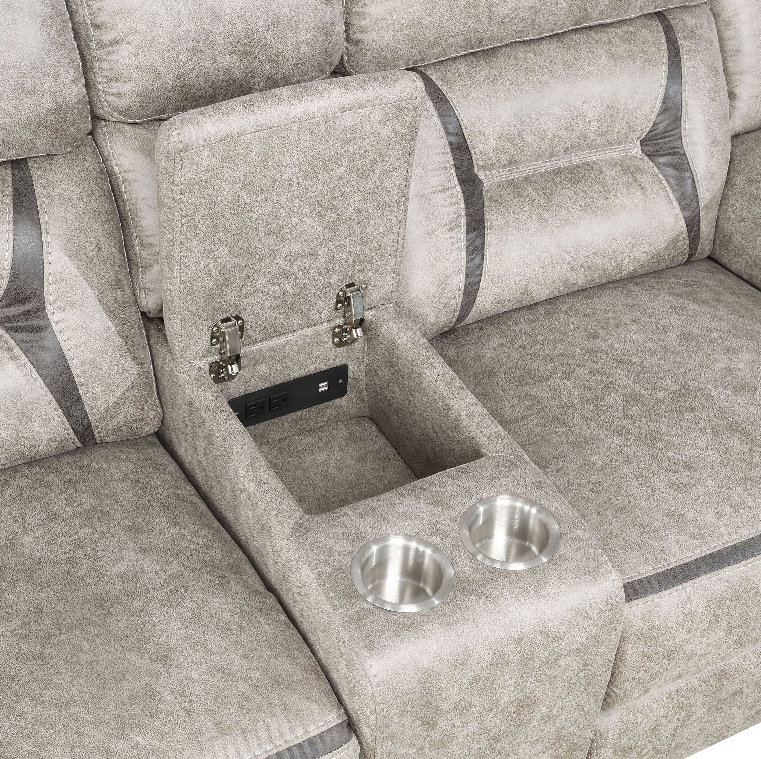 Greer Reclining Sofa Set - Ideal Furniture (Fresno,CA)