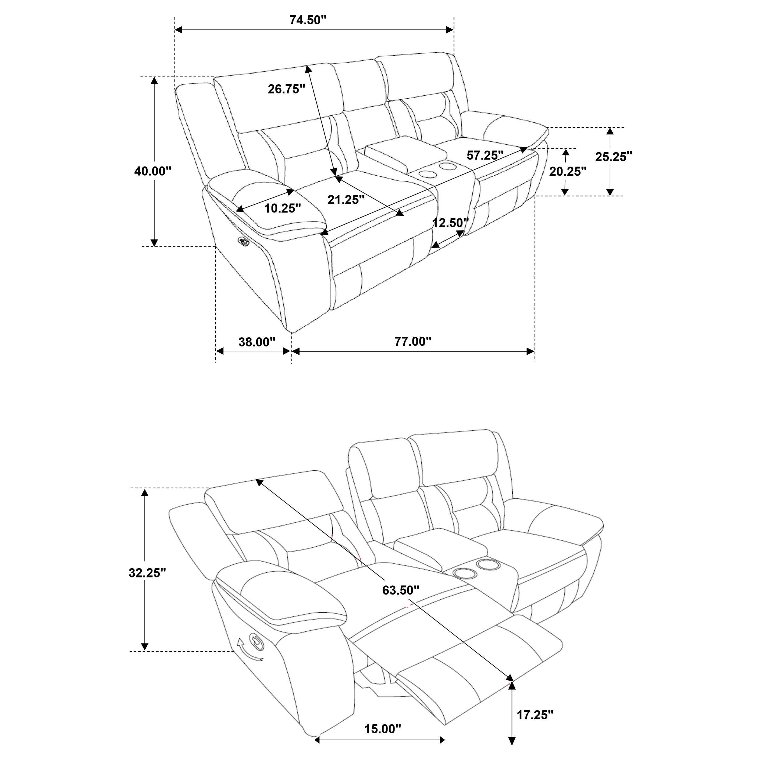 Greer Reclining Sofa Set - Ideal Furniture (Fresno,CA)