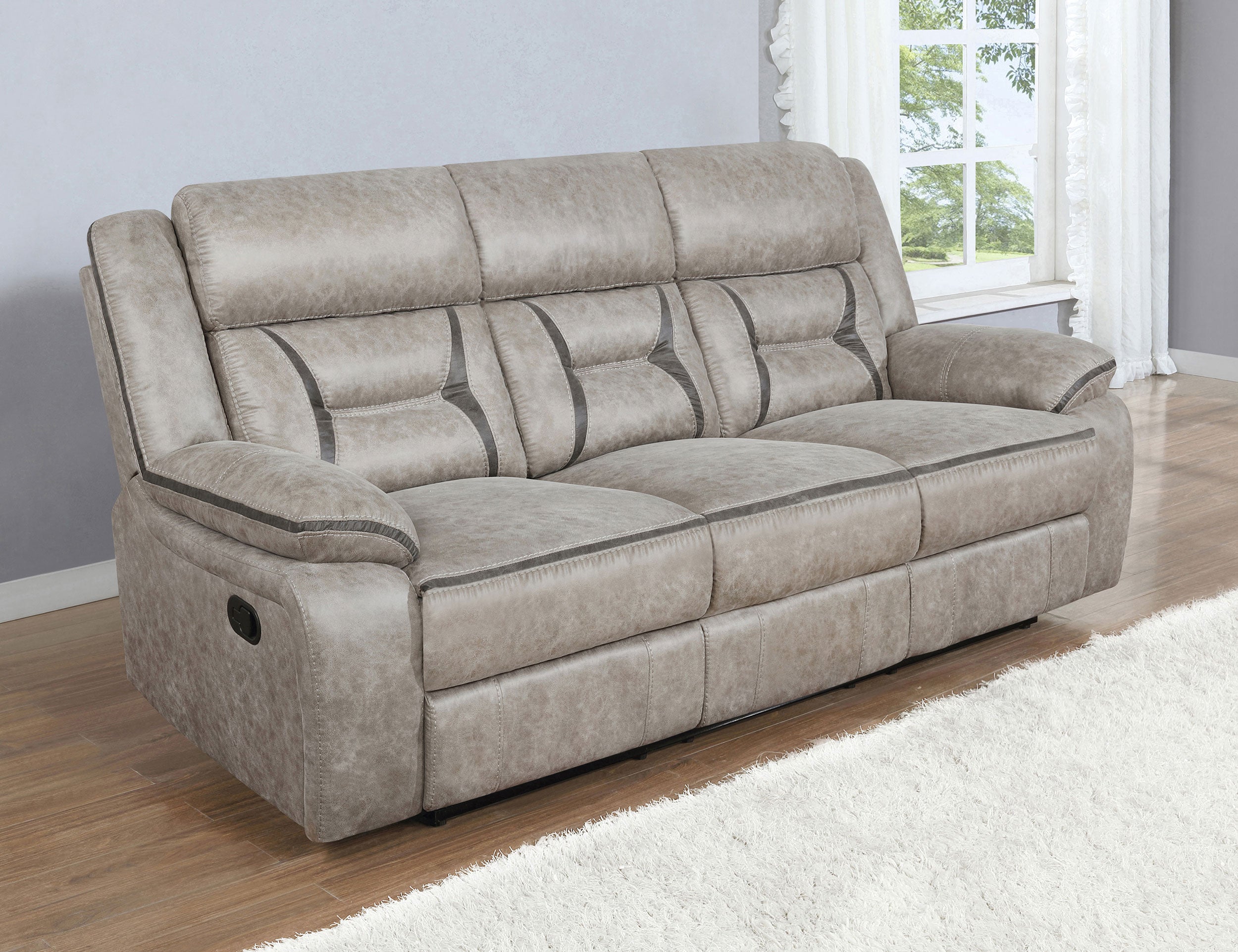 Greer Reclining Sofa - Ideal Furniture (Fresno,CA)